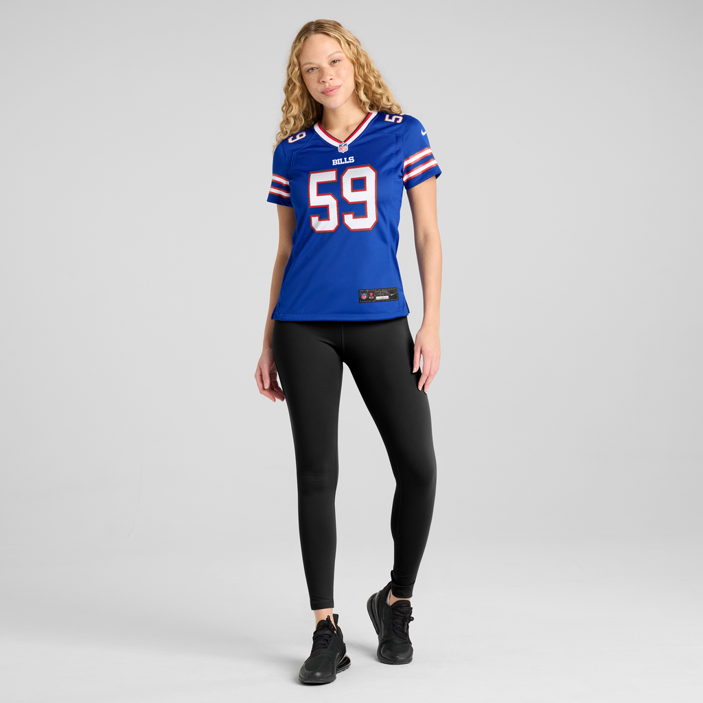 Women's Buffalo Bills Shaq Lawson Nike Royal Team Game Jersey