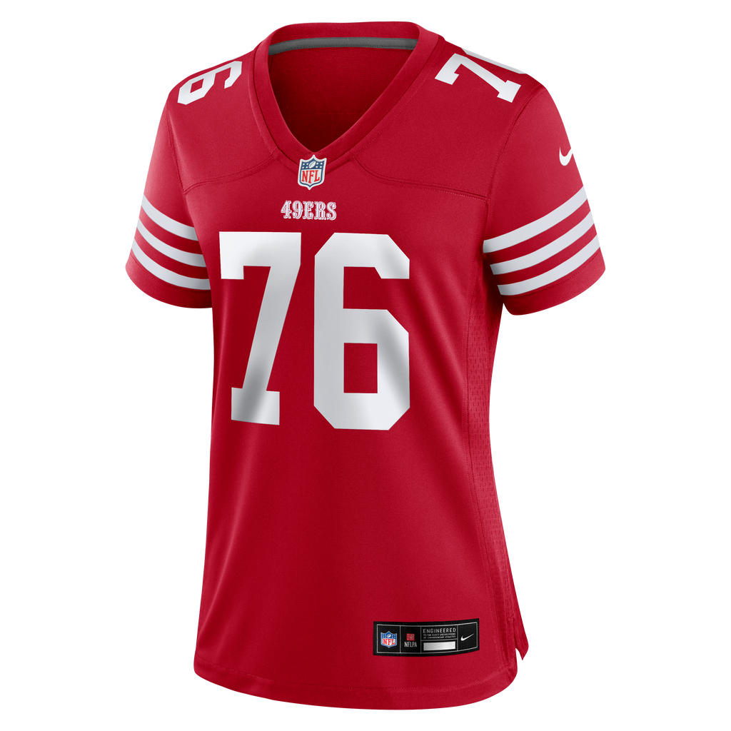 Women's San Francisco 49Ers Osa Odighizuwa Nike Scarlet Team Game Jersey