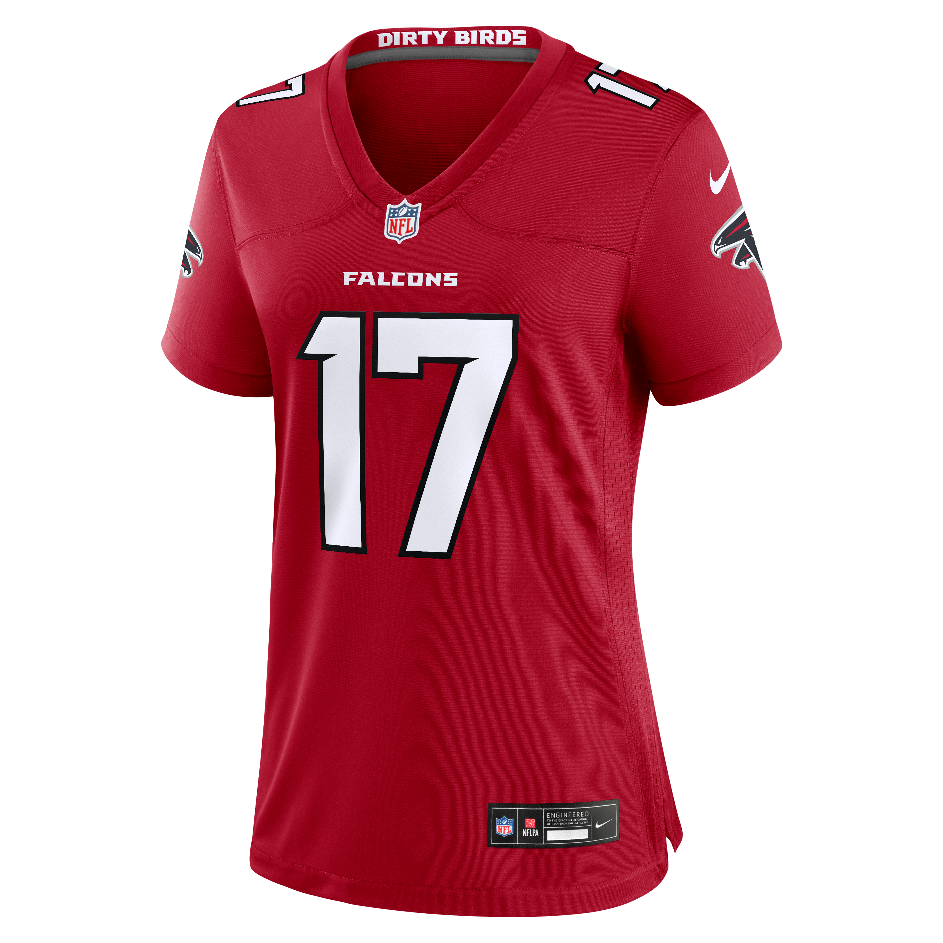 Women's Atlanta Falcons Zachariah Branch Nike Red Team Game Jersey