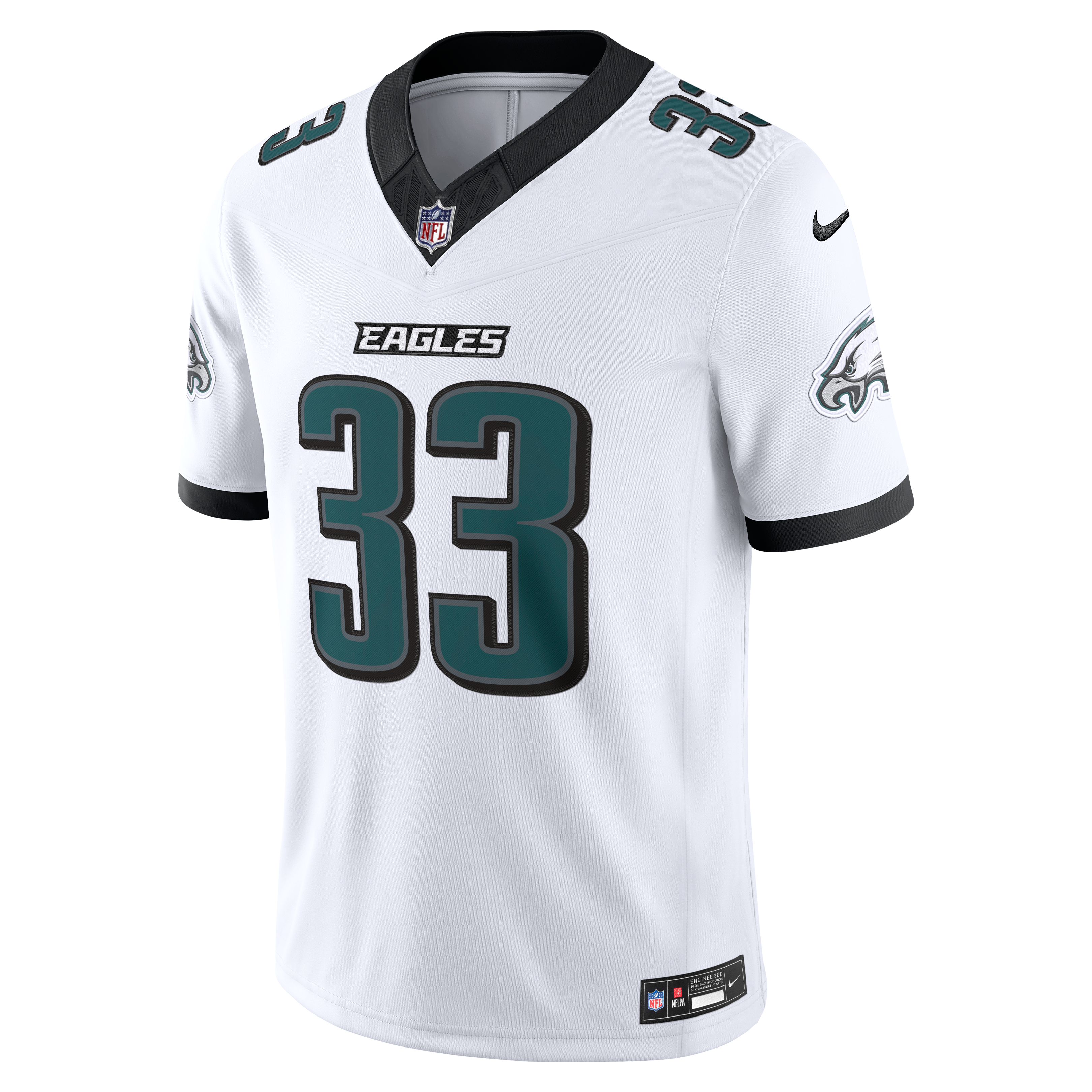 Men's Philadelphia Eagles Cooper Dejean Nike White Vapor Fuse Stitched Limited Jersey