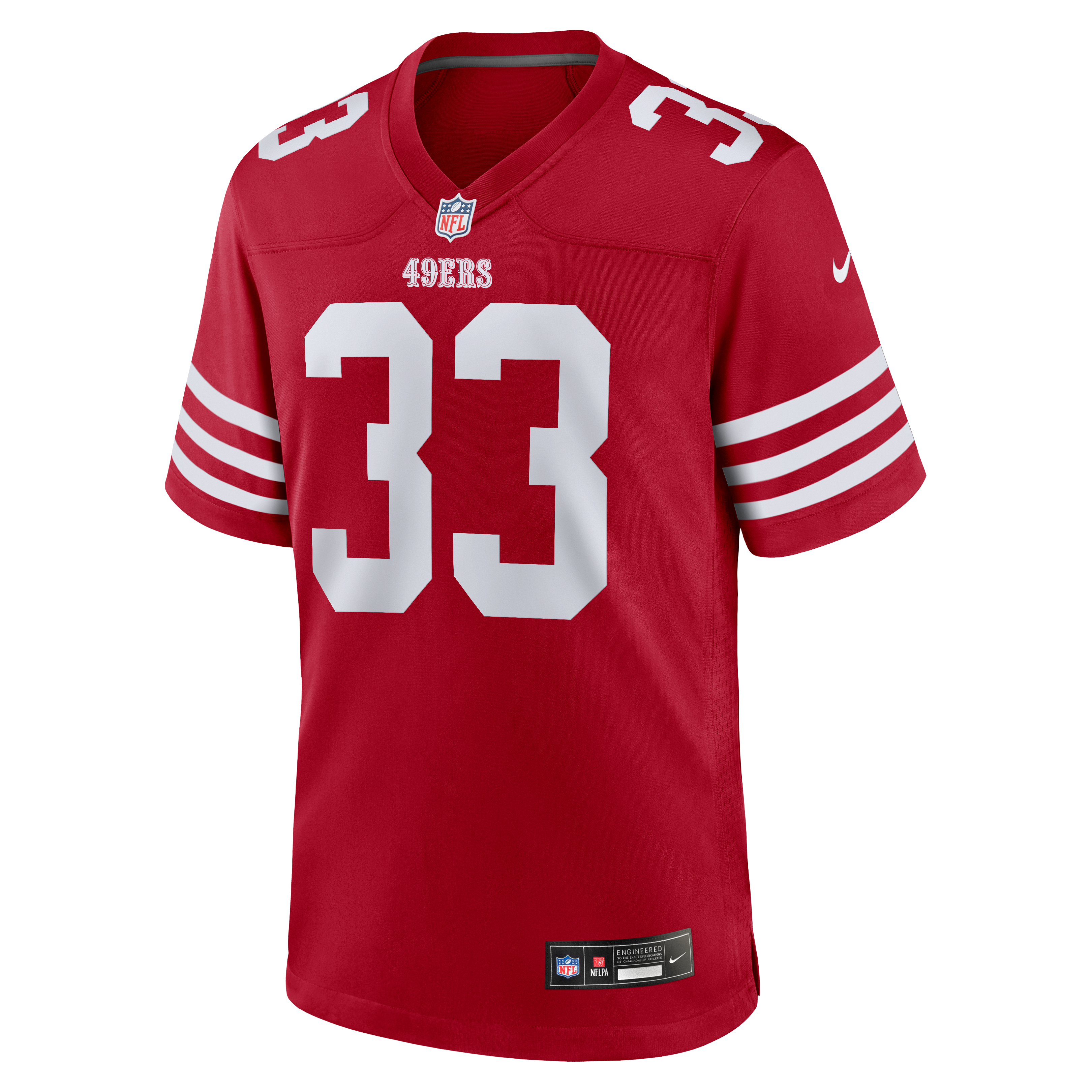 Men's San Francisco 49Ers Roger Craig Nike Scarlet Team Retired Game Jersey