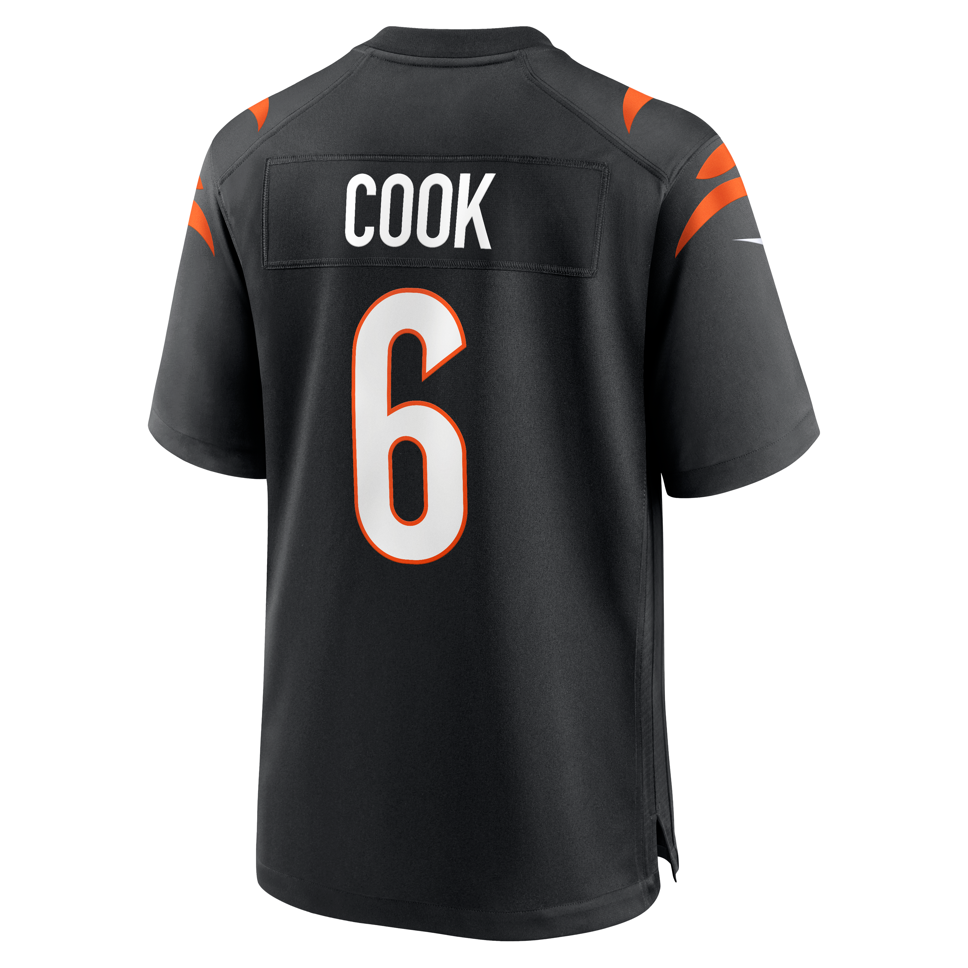 Men's Cincinnati Bengals Bryan Cook Nike Black Team Game Jersey