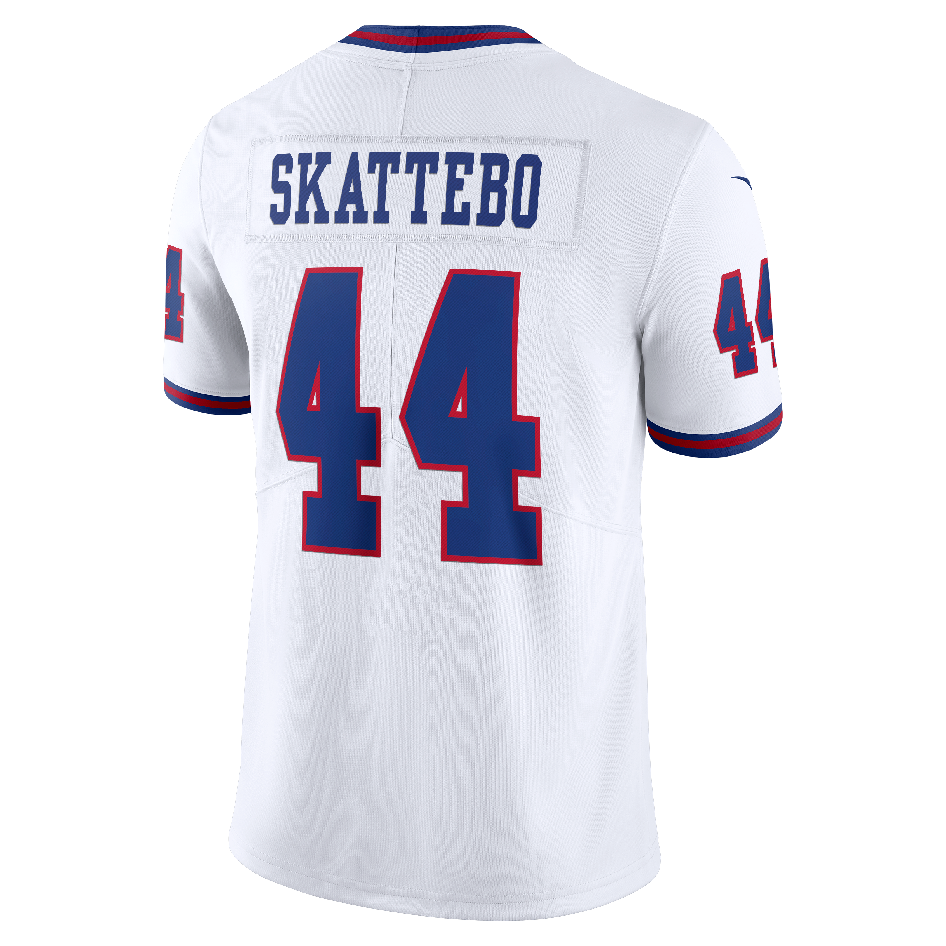 Men's New York Giants Cam Skattebo Nike White Vintage White Vapor Untouchable Stitched Limited Jersey
