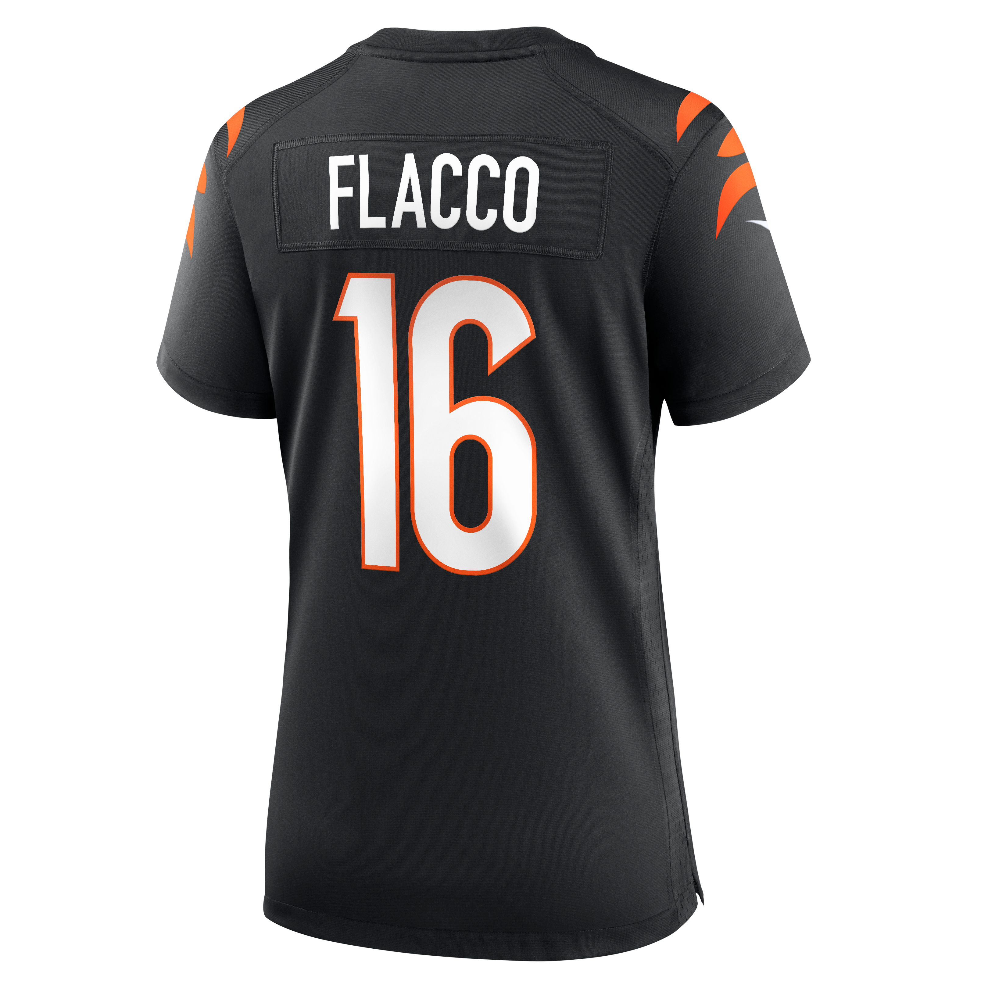 Women's Cincinnati Bengals Joe Flacco Nike Black Team Game Jersey