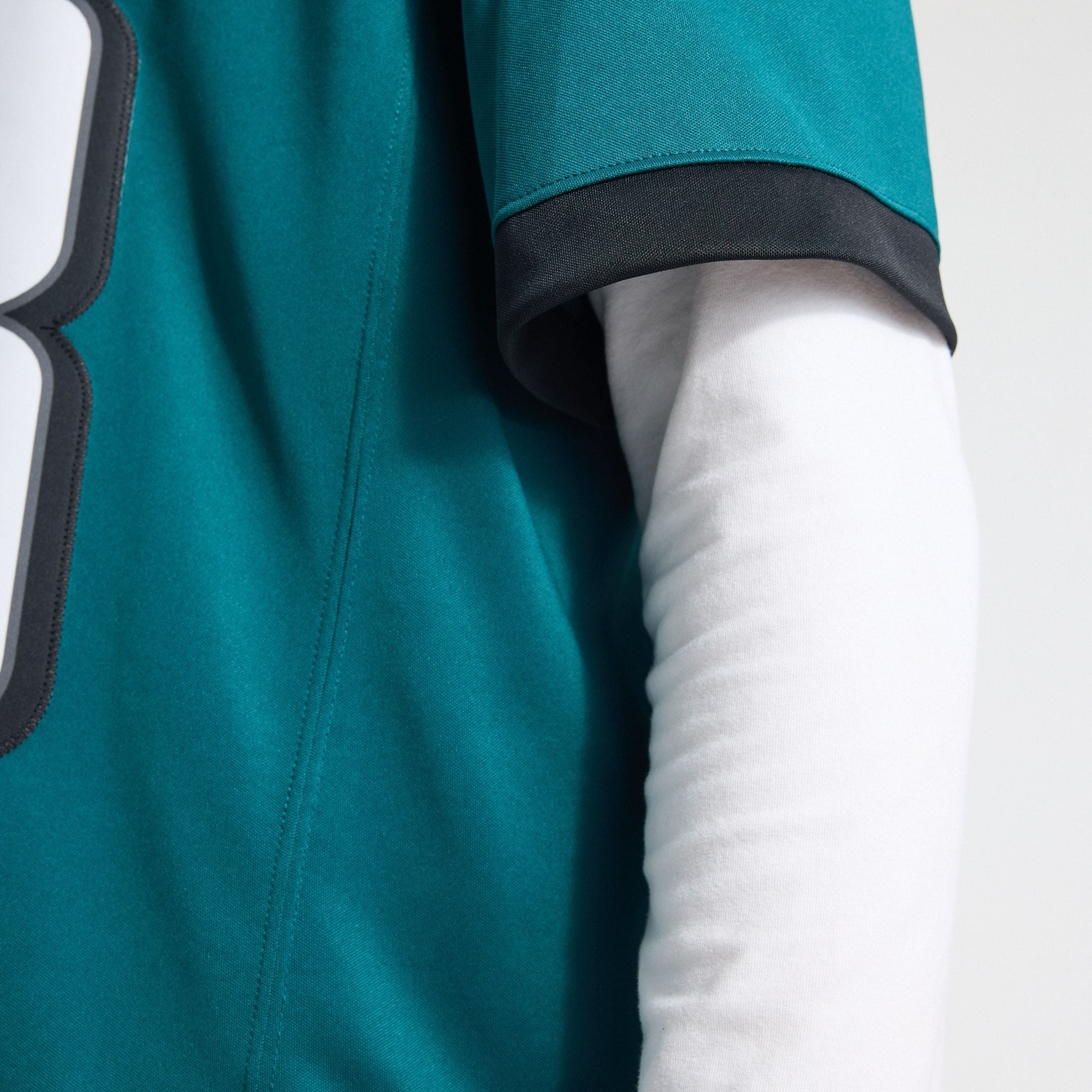 Men's Philadelphia Eagles Cooper Dejean Nike Midnight Green Team Vapor Fuse Stitched Limited Jersey