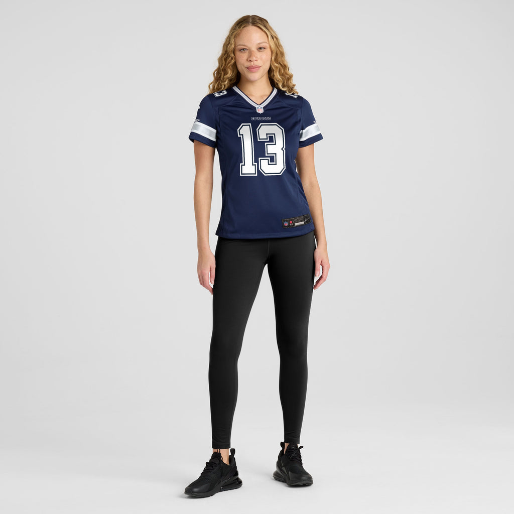 Women's Dallas Cowboys Caleb Downs Nike Navy Game Jersey