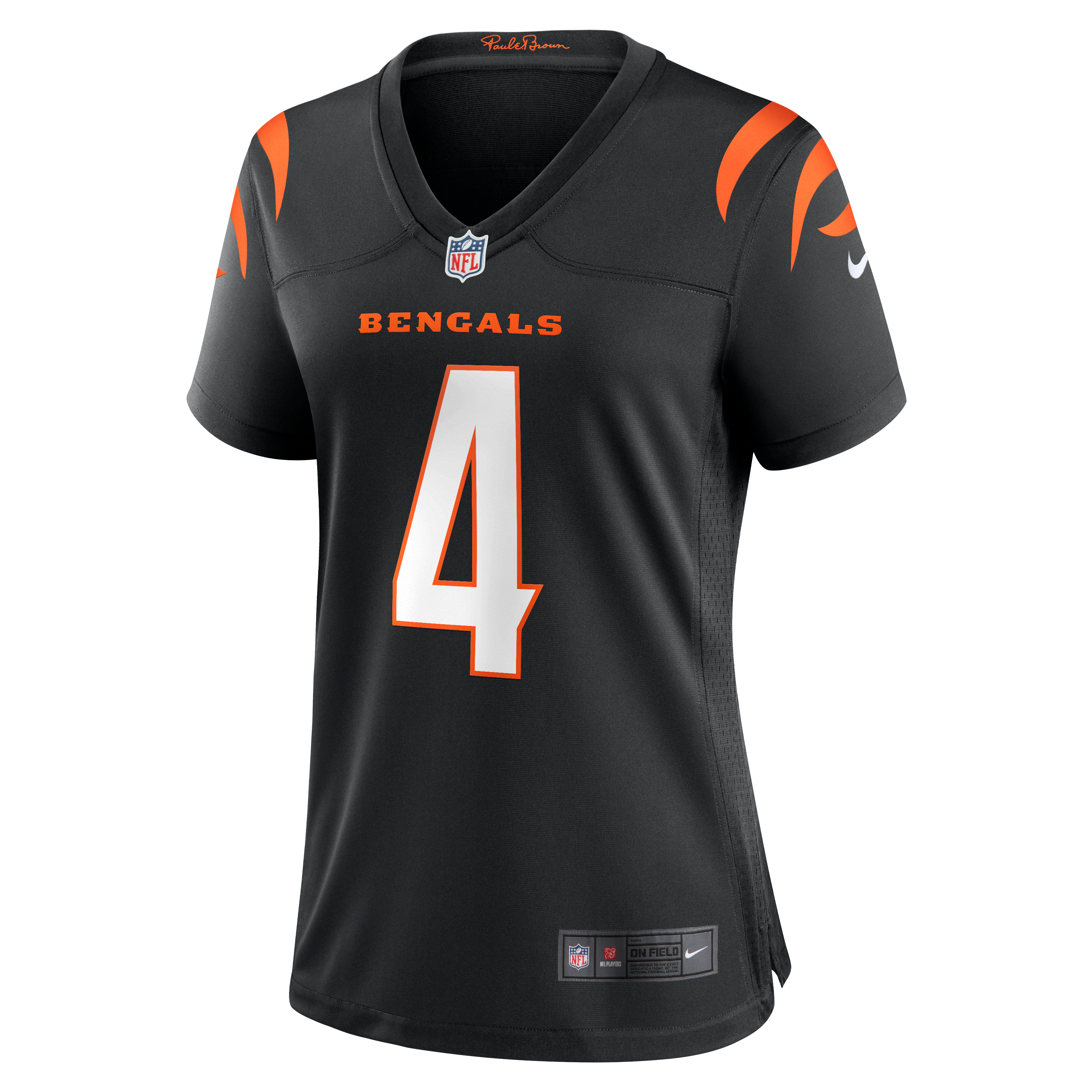 Women's Cincinnati Bengals Sean Clifford Nike Black Team Game Jersey