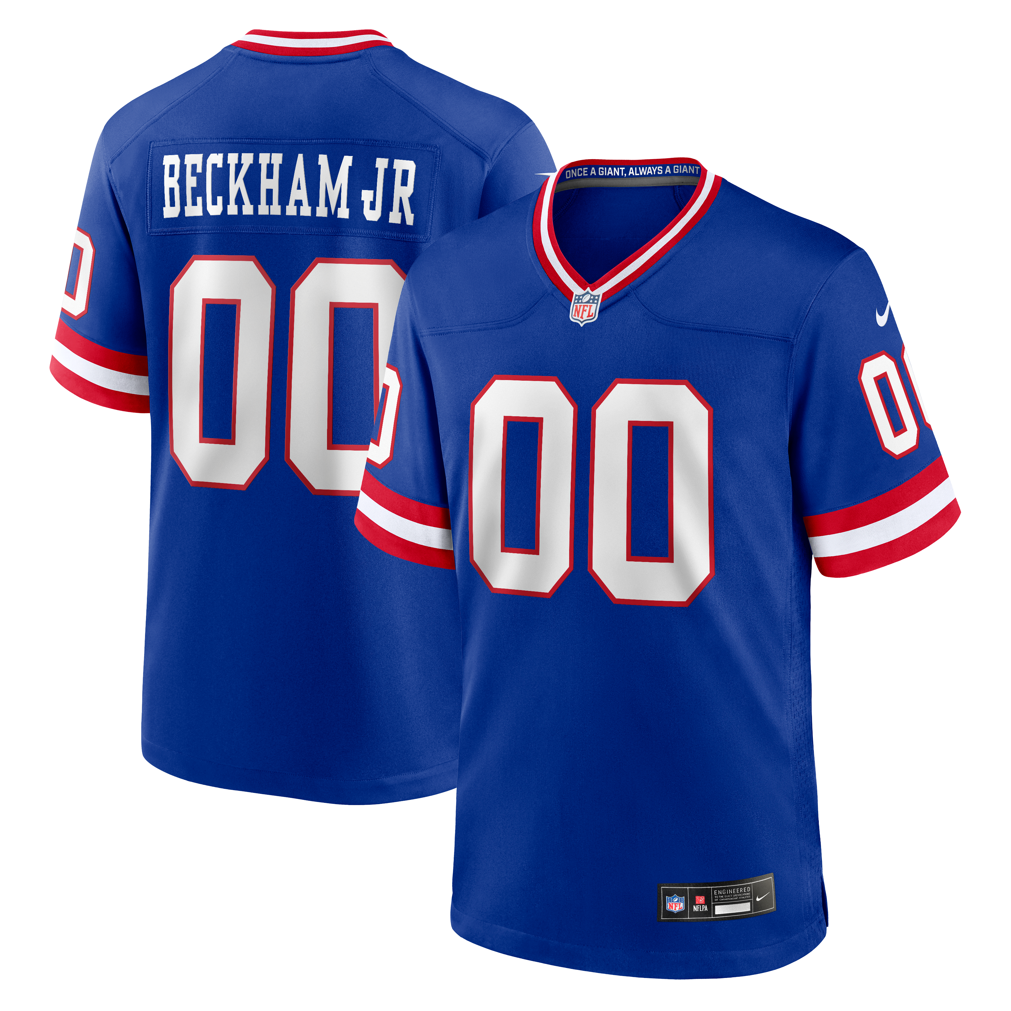 Men's New York Giants Odell Beckham Jr Nike Royal Alternate Legacy Game Jersey