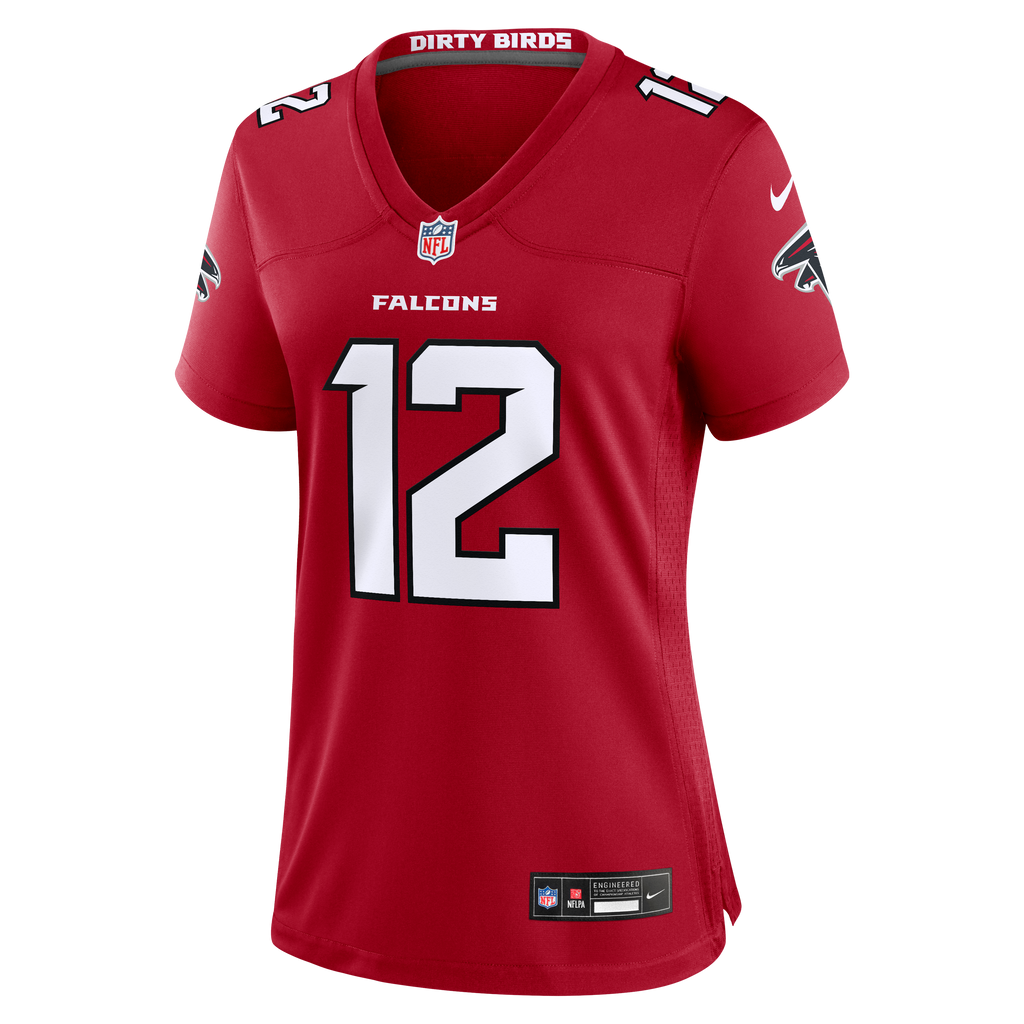Women's Atlanta Falcons Avieon Terrell Nike Red Team Game Jersey
