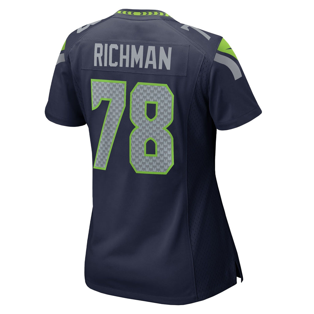 Women's Seattle Seahawks Mason Richman Nike College Navy Team Game Jersey