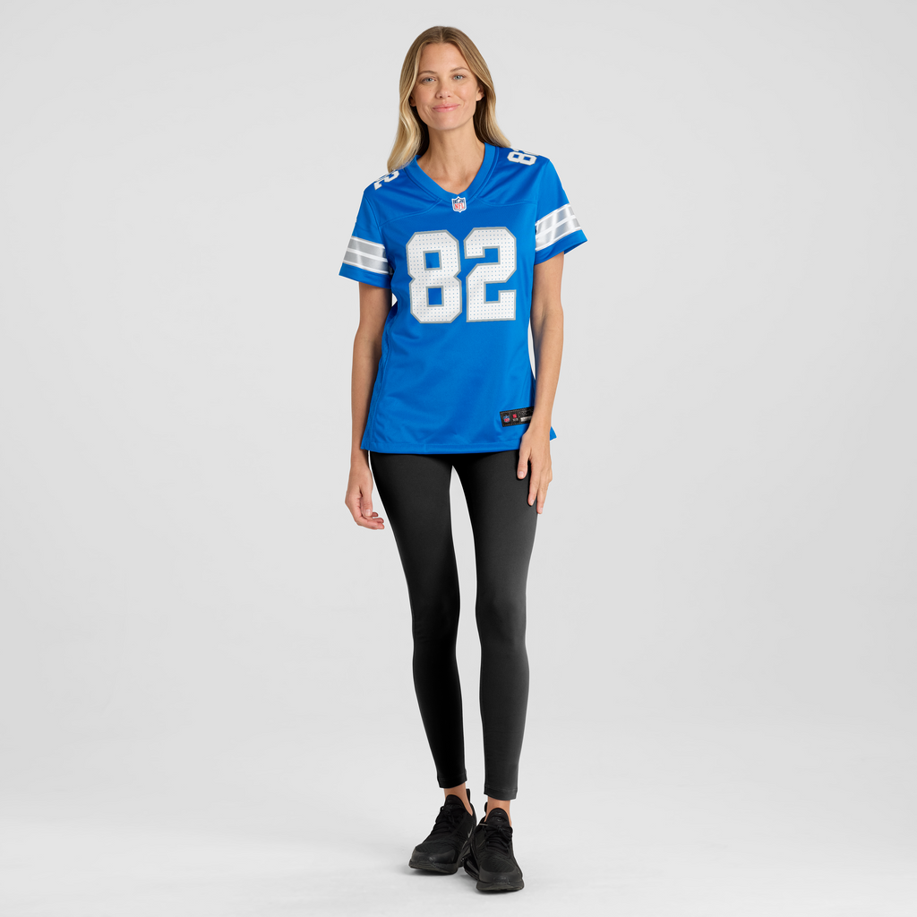 Women's Detroit Lions Thomas Gordon Nike Blue Team Game Jersey