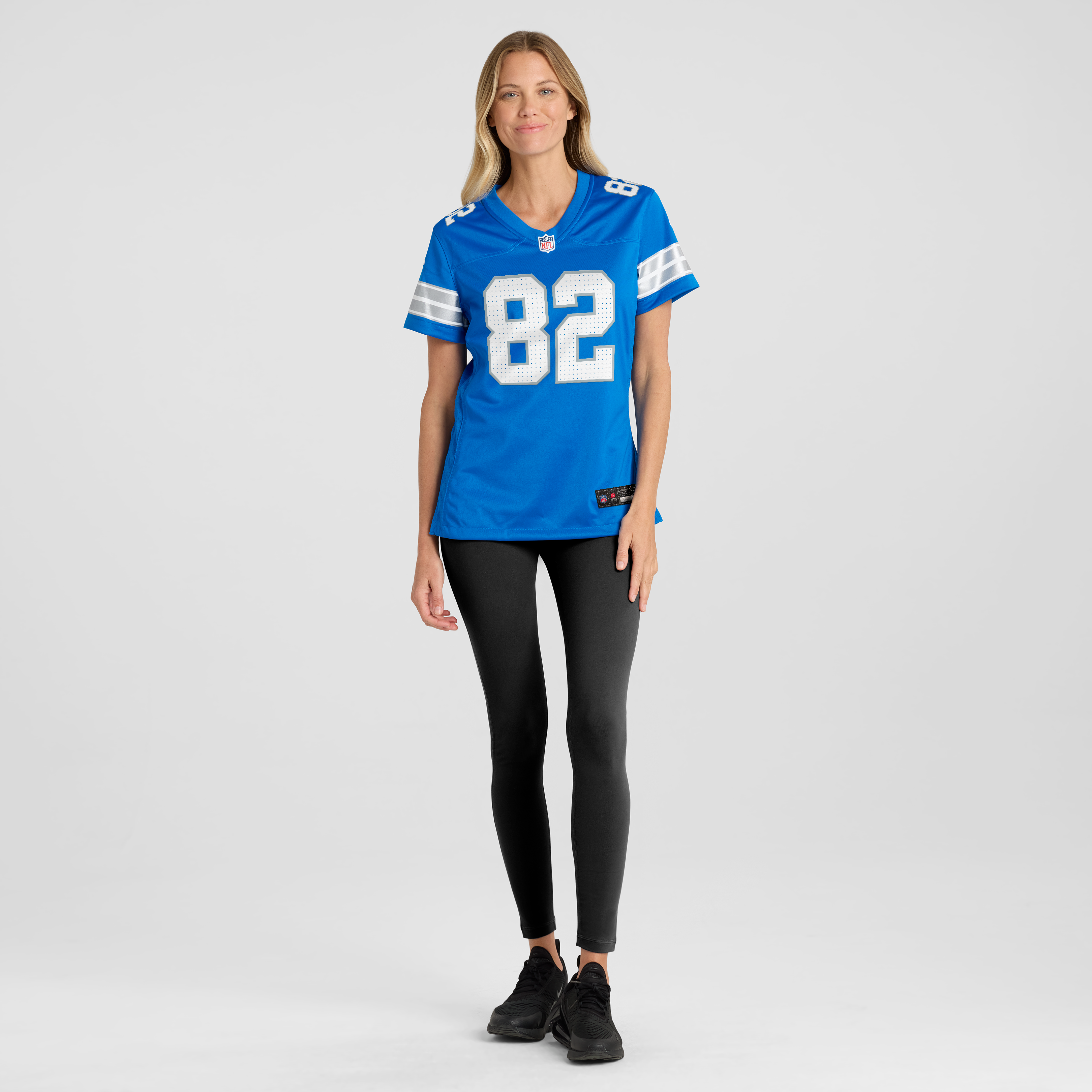Women's Detroit Lions Thomas Gordon Nike Blue Team Game Jersey