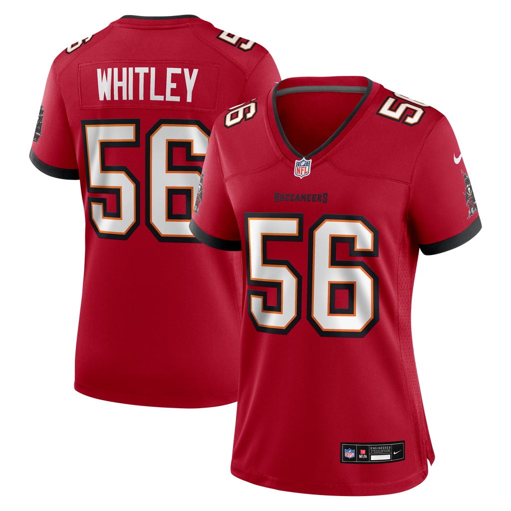 Women's Tampa Bay Buccaneers Benton Whitley Nike Red Team Game Jersey