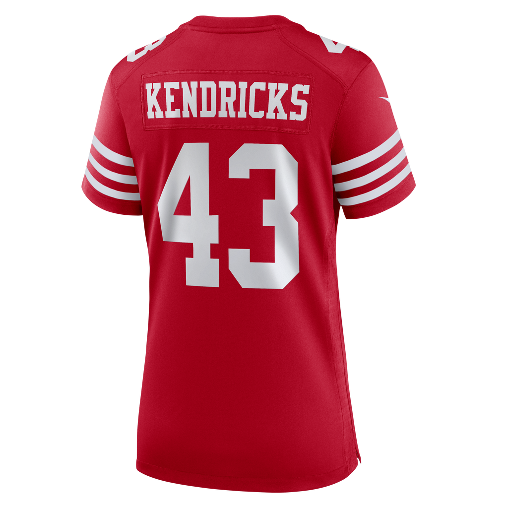 Women's San Francisco 49Ers Eric Kendricks Nike Scarlet Game Jersey