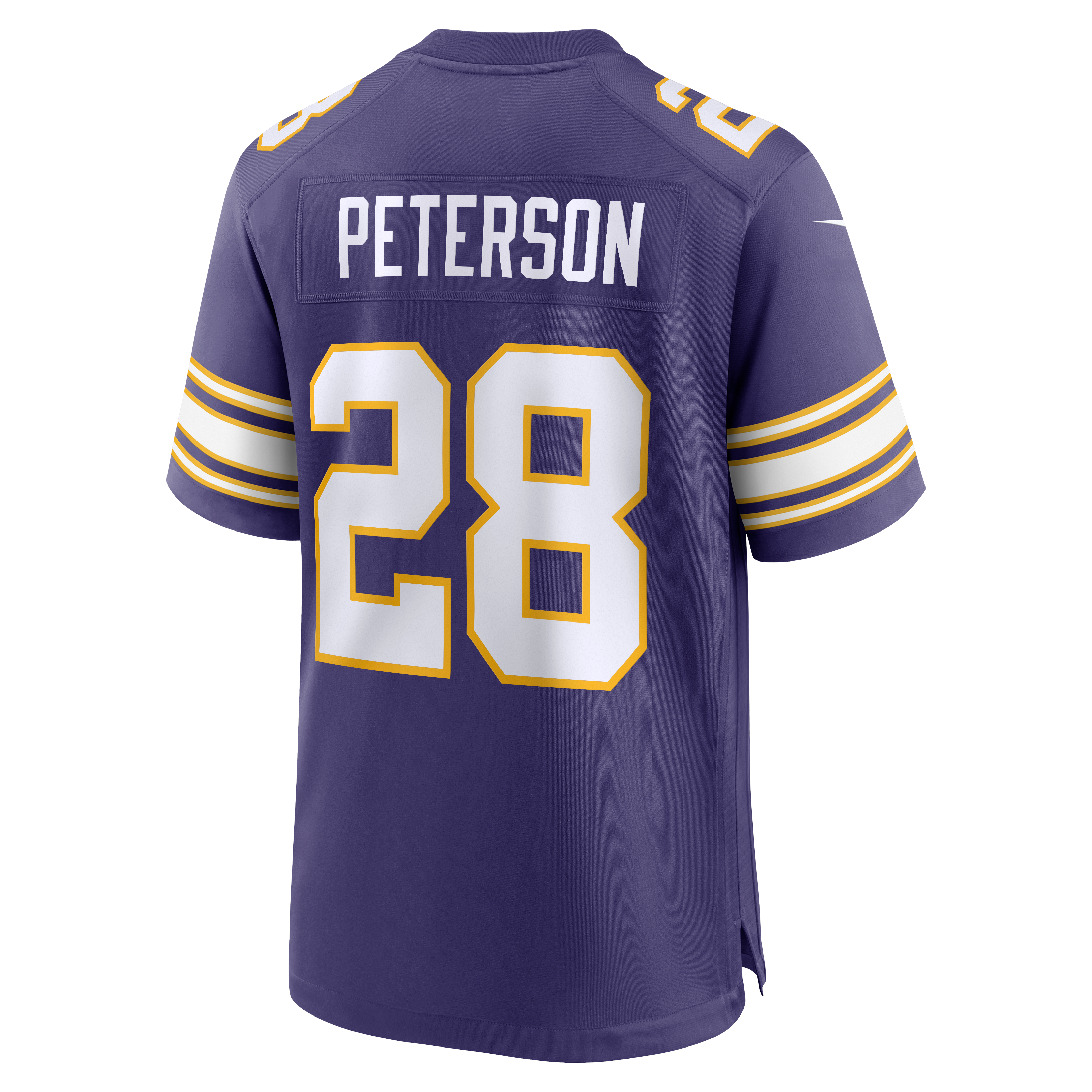 Men's Minnesota Vikings Adrian Peterson Nike Purple Alternate 2 Classic Retired Game Jersey
