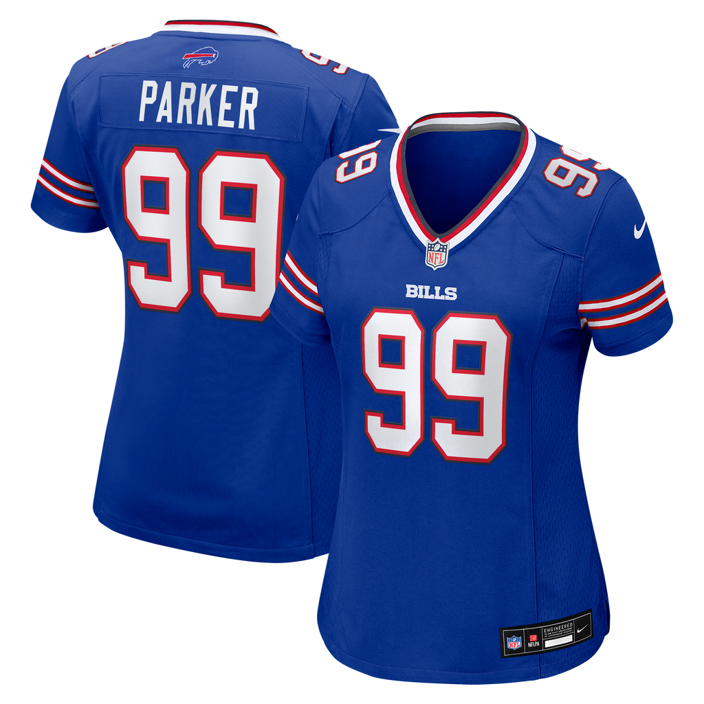 Women's Buffalo Bills Tj Parker Nike Royal Team Game Jersey