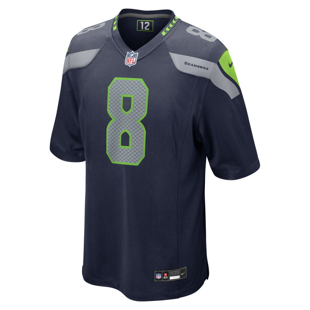 Men's Seattle Seahawks Jadarian Price Nike College Navy 2026 Nfl Draft First Round Pick No 32 Team Game Jersey