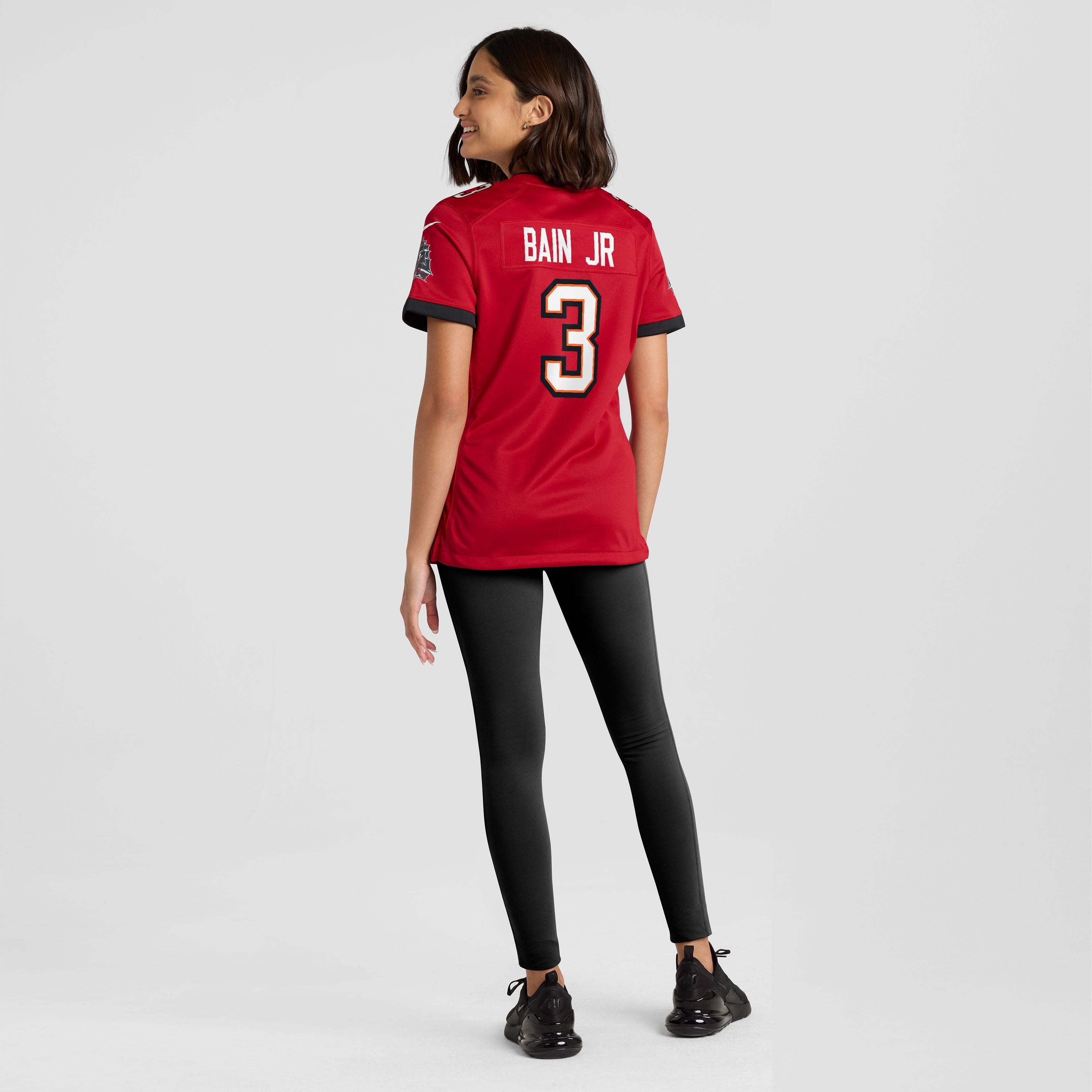 Women's Tampa Bay Buccaneers Rueben Bain Jr Nike Red Game Jersey