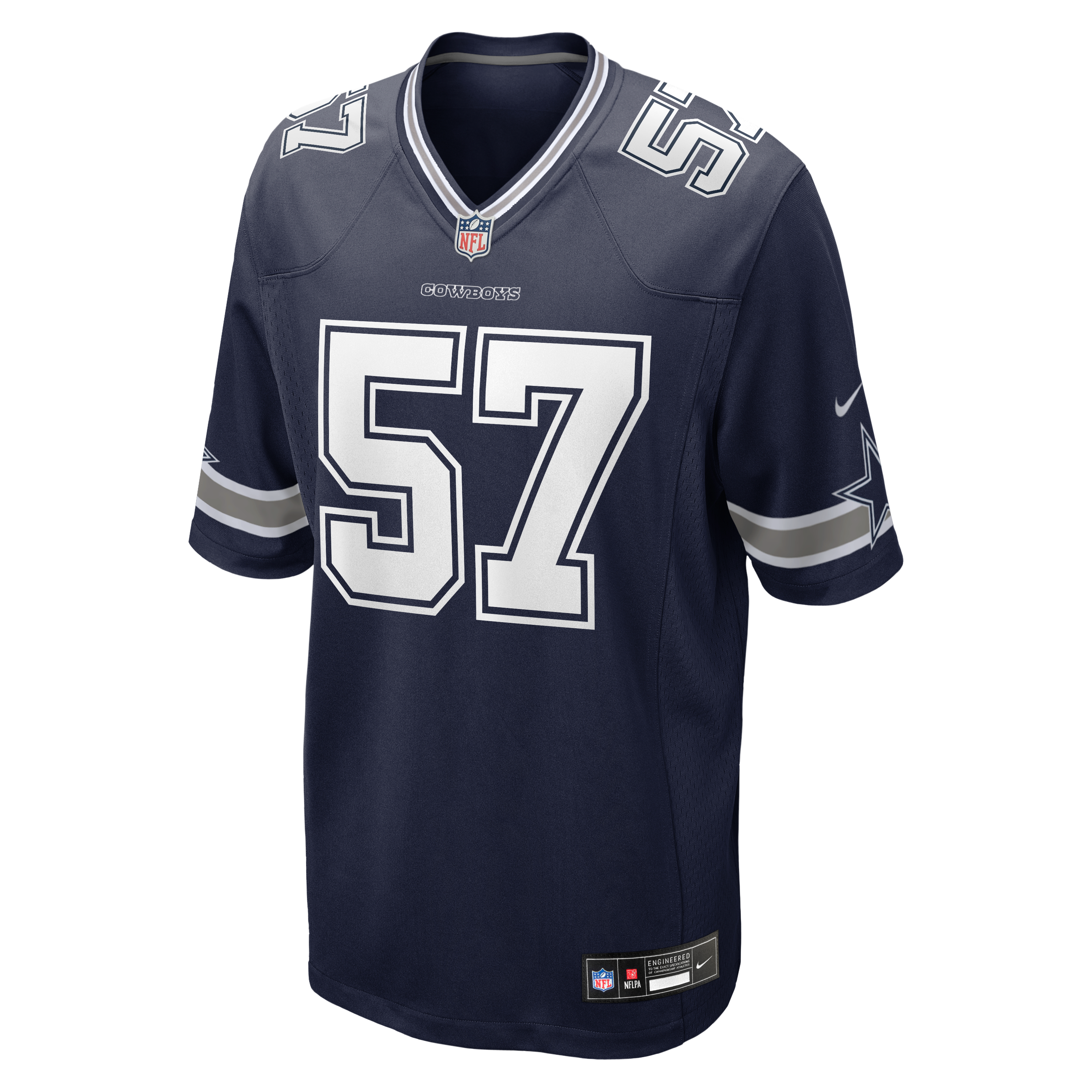Men's Dallas Cowboys Malachi Lawrence Nike Navy 2026 Nfl Draft First Round Pick No 20 Team Game Jersey