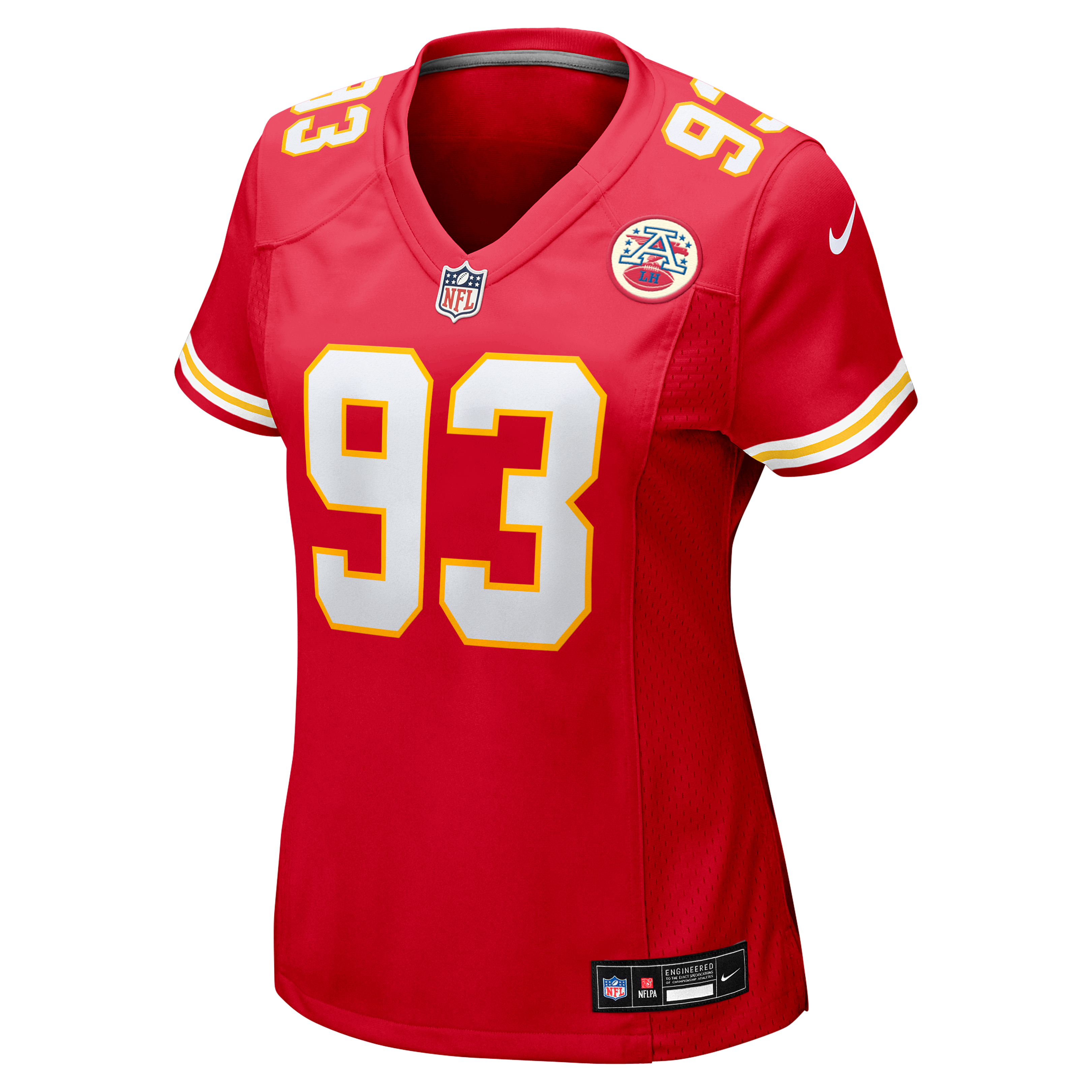 Women's Kansas City Chiefs Zacch Pickens Nike Red Team Game Jersey