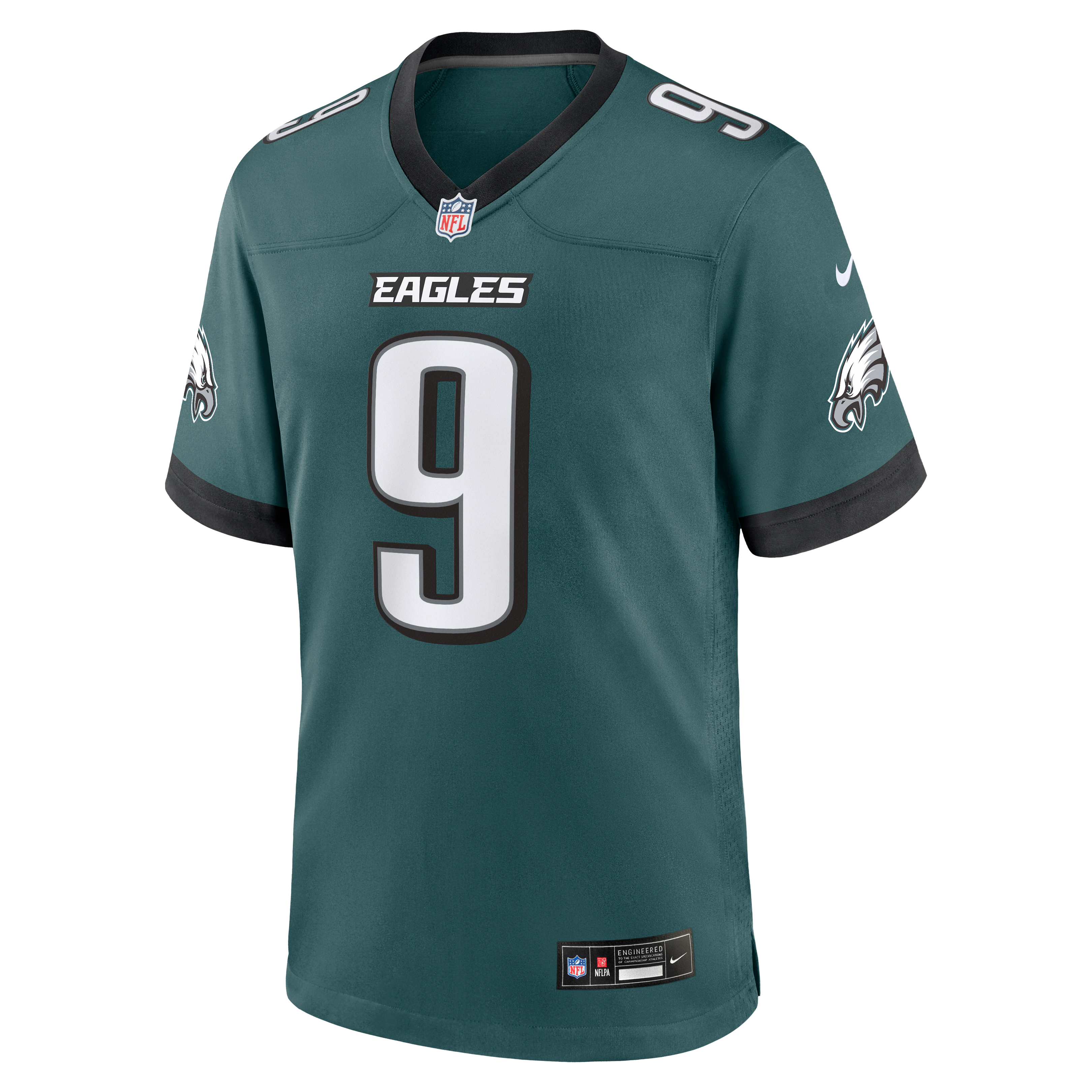 Men's Philadelphia Eagles Makai Lemon Nike Green 2026 Nfl Draft First Round Pick No 20 Team Game Jersey