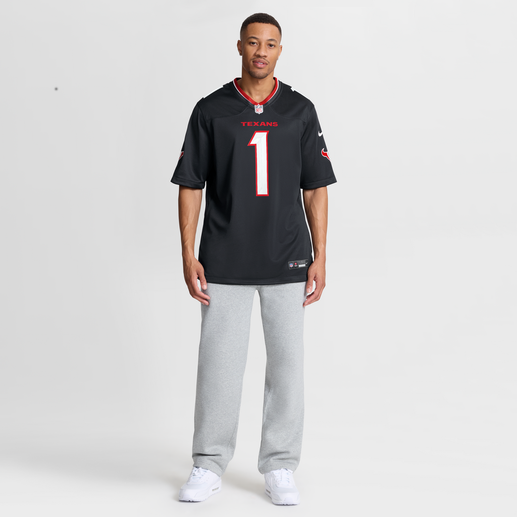 Men's Houston Texans Tank Dell Nike Navy Team Game Jersey