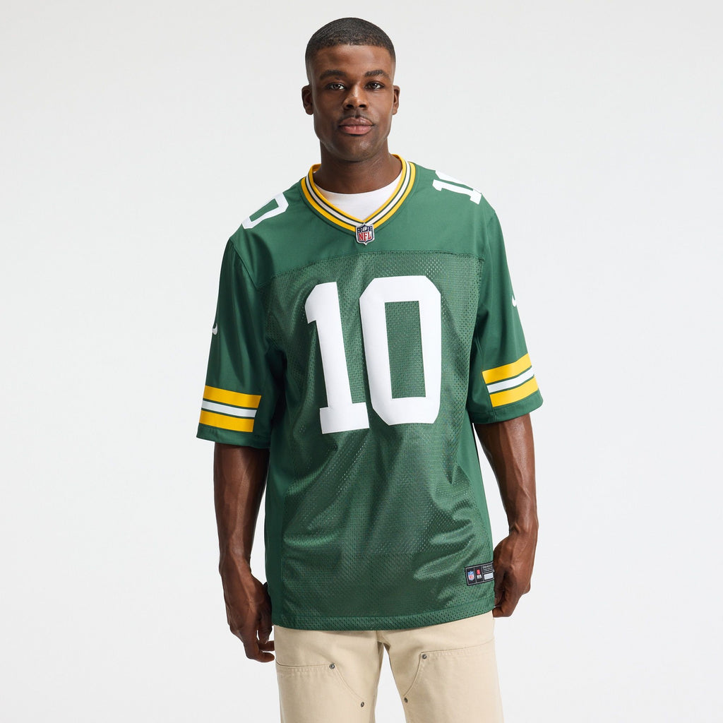 Men's Green Bay Packers Jordan Love Nike Green Vapor Untouchable Stitched Limited Jersey