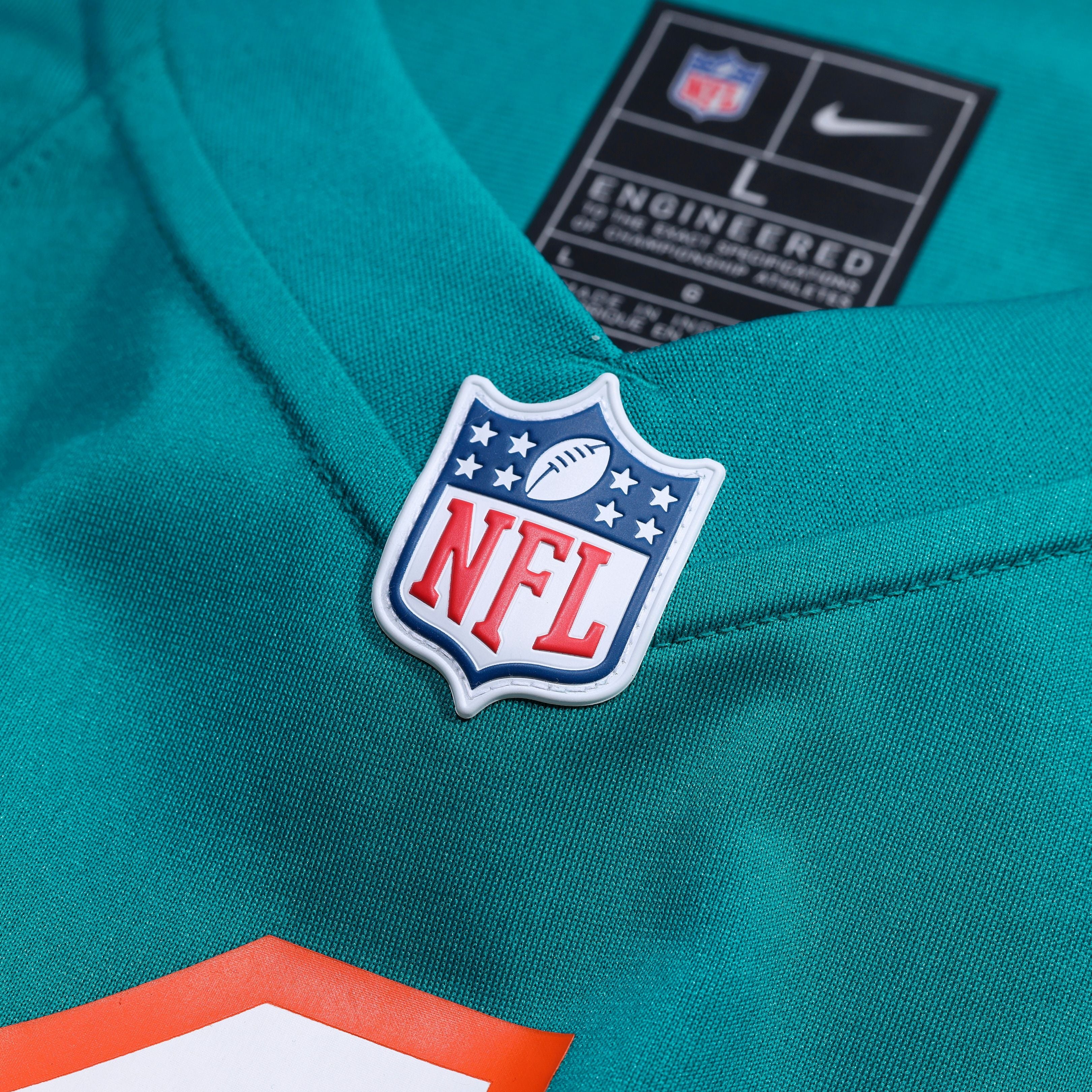 Men's Miami Dolphins Jacob Rodriguez Nike Aqua Alternate Game Jersey