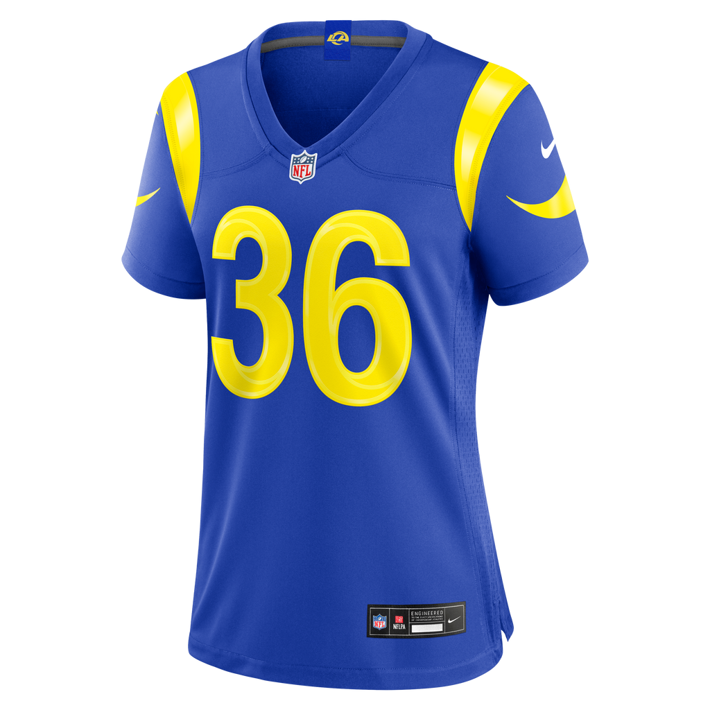 Women's Los Angeles Rams Alex Johnson Nike Royal Team Game Jersey