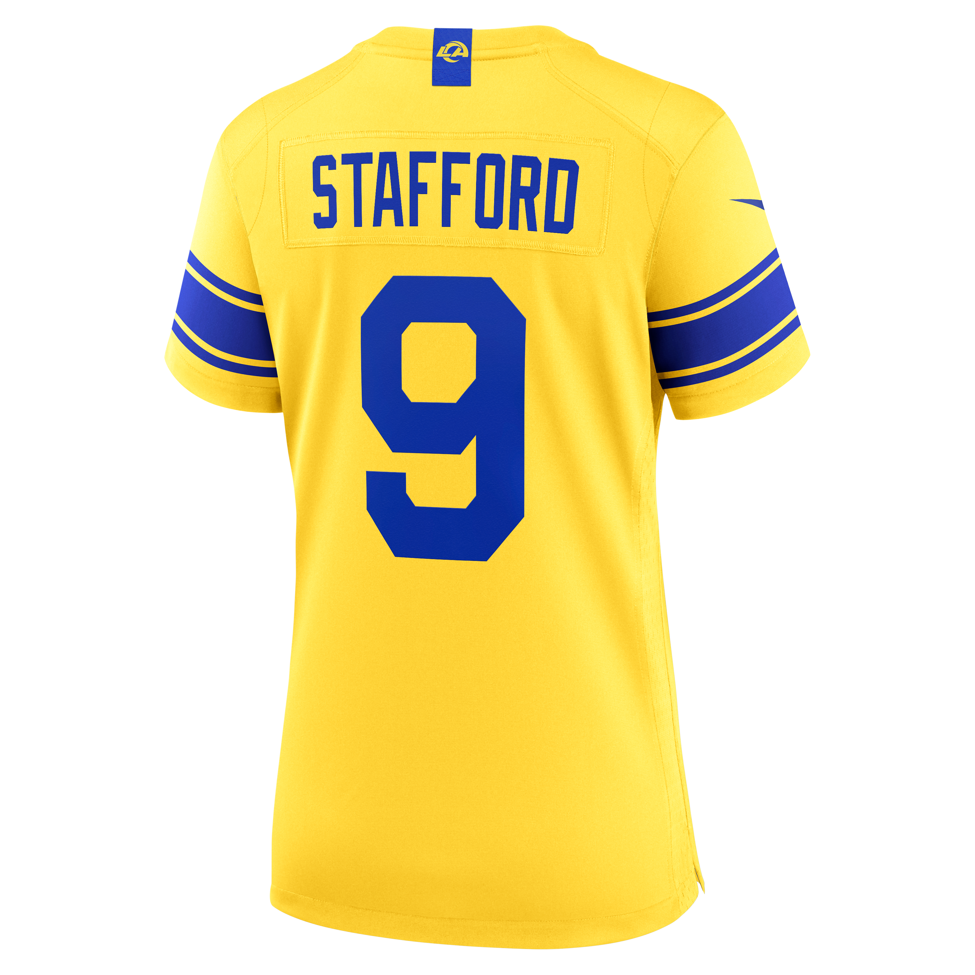 Women's Los Angeles Rams Matthew Stafford Nike Classic Sol Game Jersey