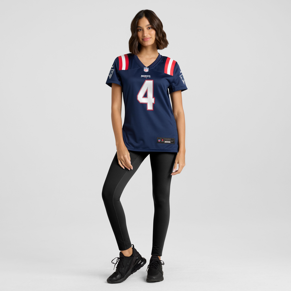 Women's New England Patriots Adam Vinatieri Nike Navy Team Retired Game Jersey