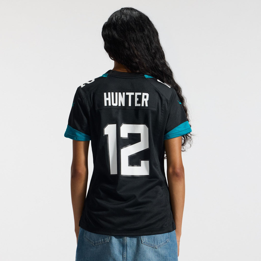 Women's Jacksonville Jaguars Travis Hunter Nike Black Alternate Game Jersey