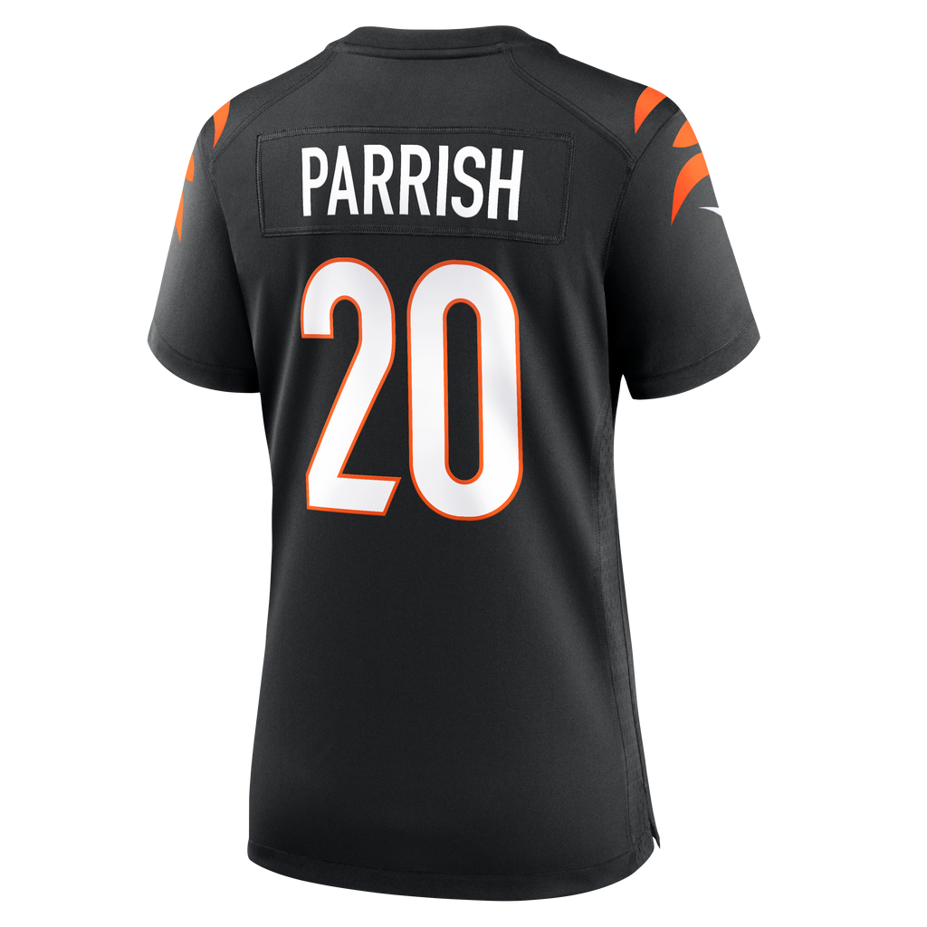 Women's Cincinnati Bengals Lemar Parrish Nike Black Team Retired Game Jersey