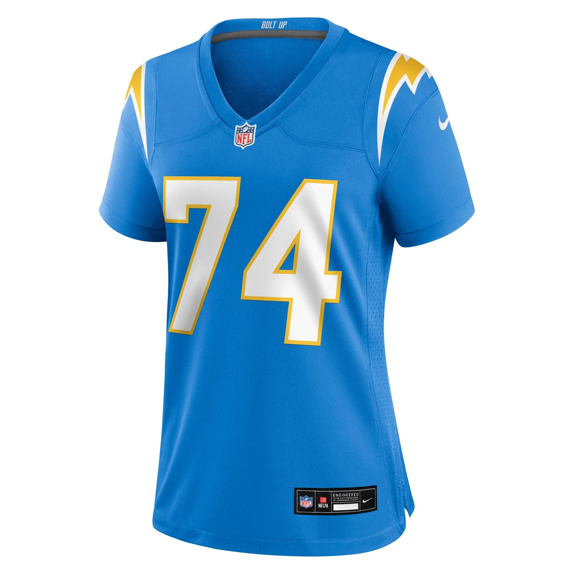 Women's Los Angeles Chargers Kayode Awosika Nike Powder Blue Team Game Jersey