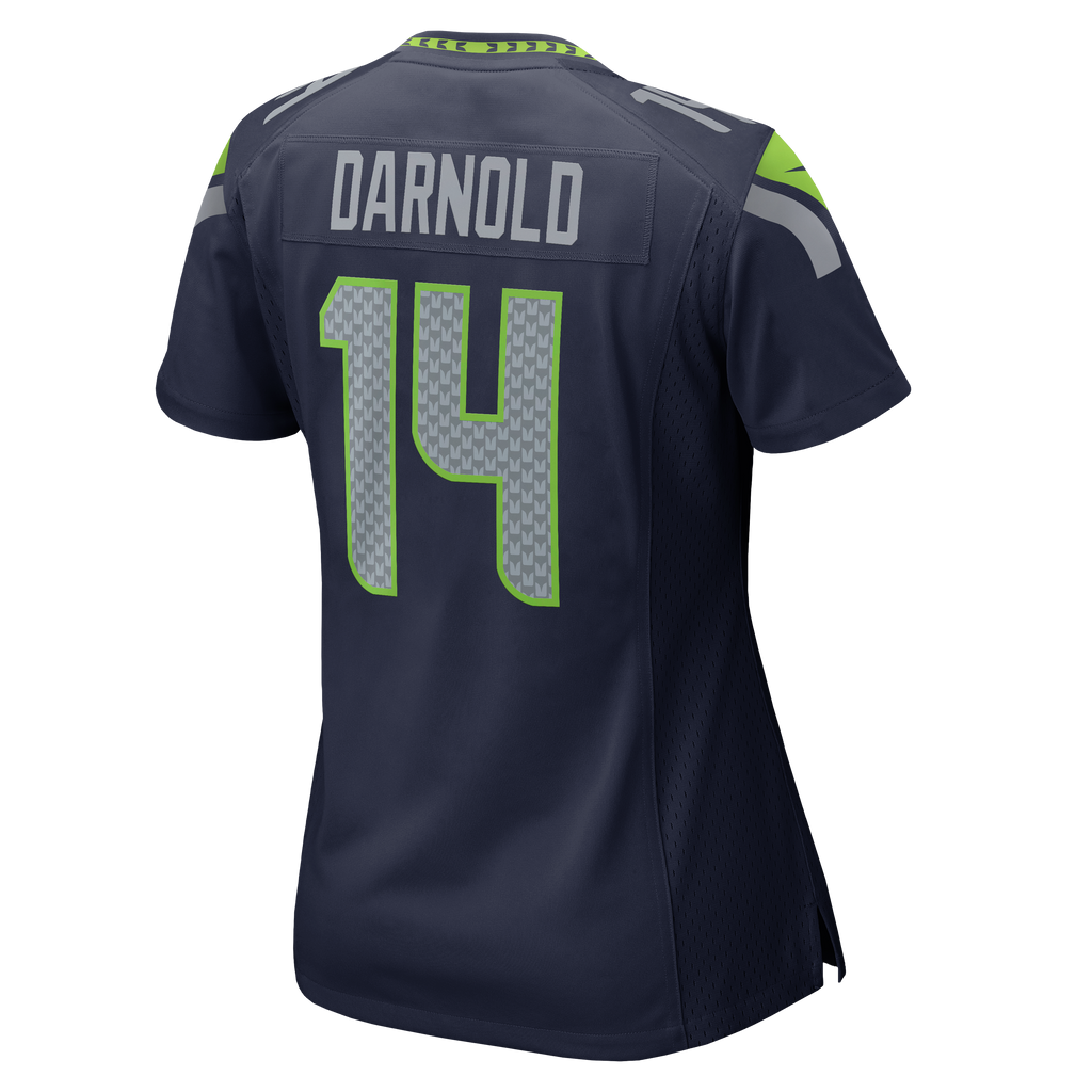 Women's Seattle Seahawks Sam Darnold Nike College Navy Team Game Jersey