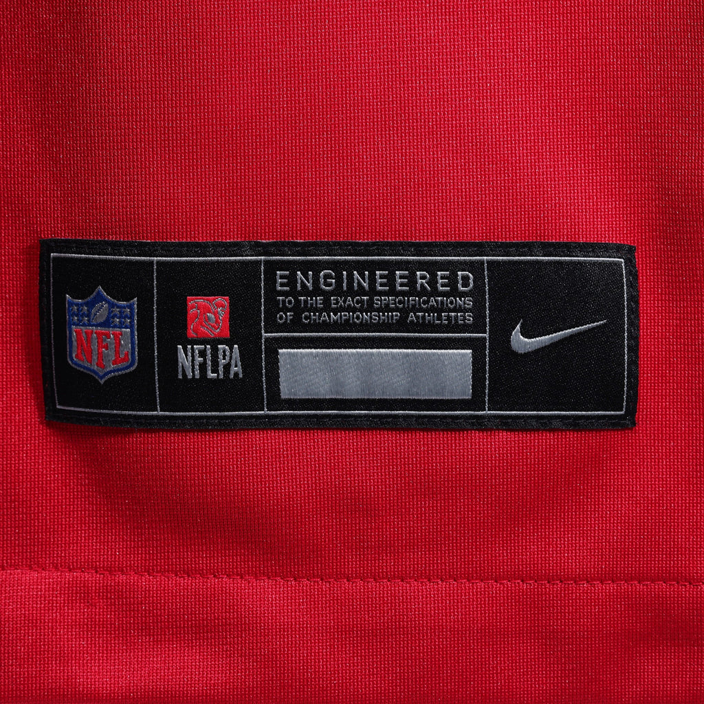 Men's Tampa Bay Buccaneers Bauer Sharp Nike Red Team Game Jersey