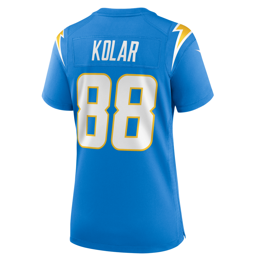 Women's Los Angeles Chargers Charlie Kolar Nike Powder Blue Team Game Jersey