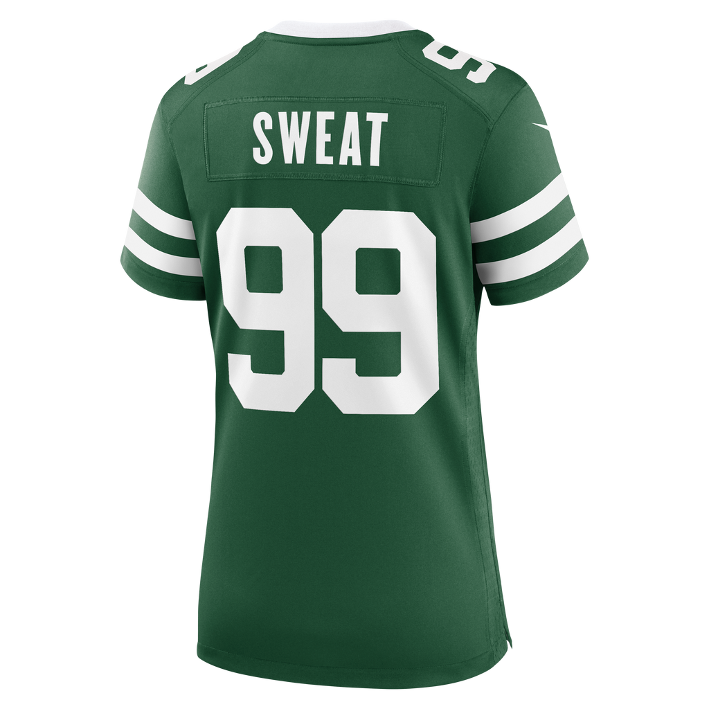 Women's New York Jets Tvondre Sweat Nike Legacy Green Team Game Jersey