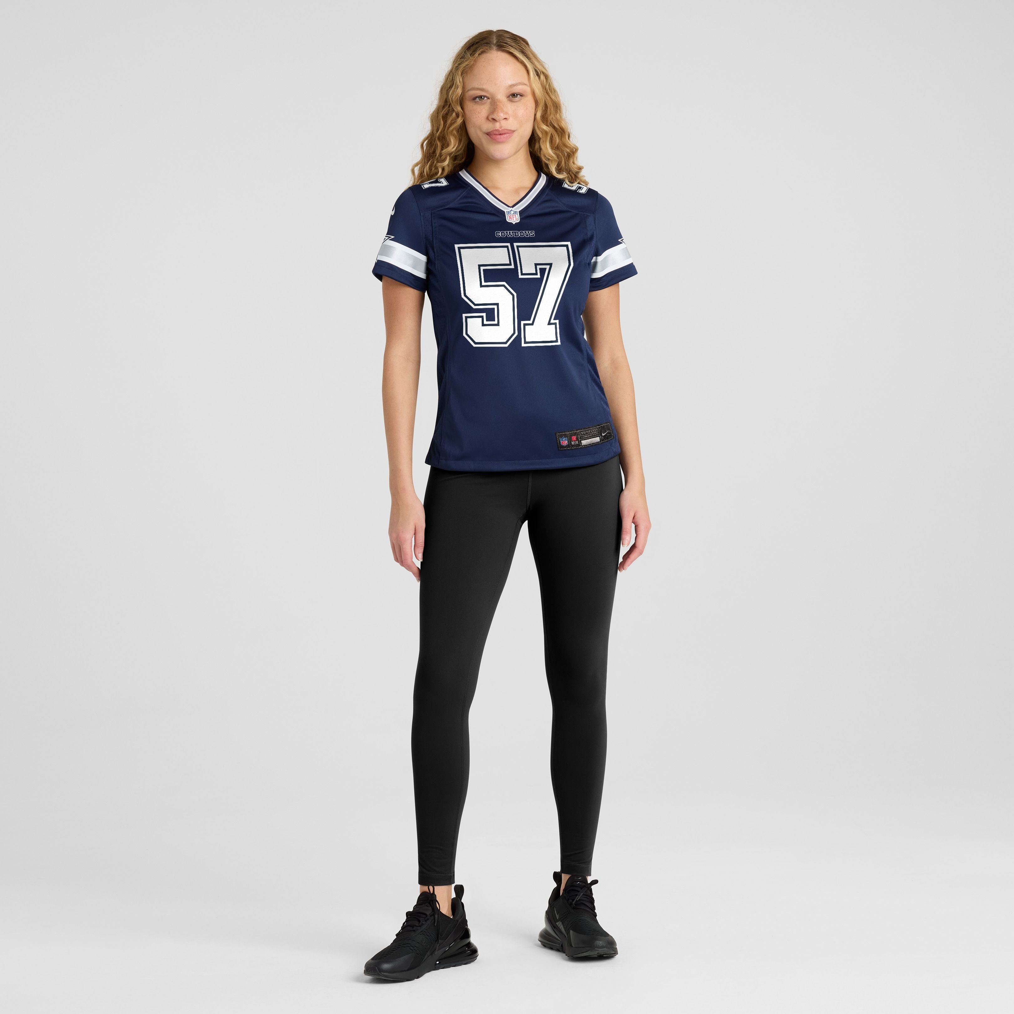 Women's Dallas Cowboys Malachi Lawrence Nike Navy Game Jersey