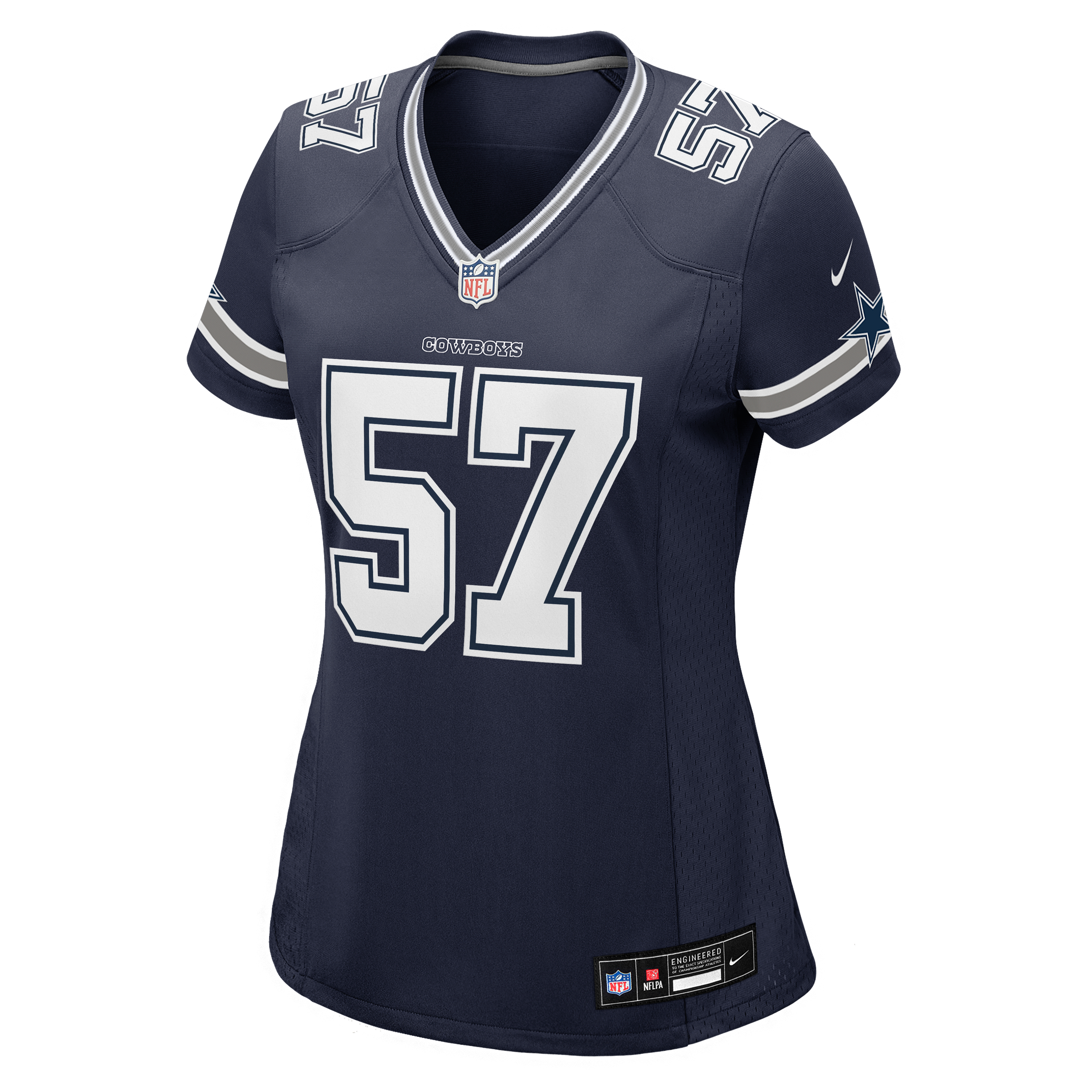 Women's Dallas Cowboys Malachi Lawrence Nike Navy Game Jersey
