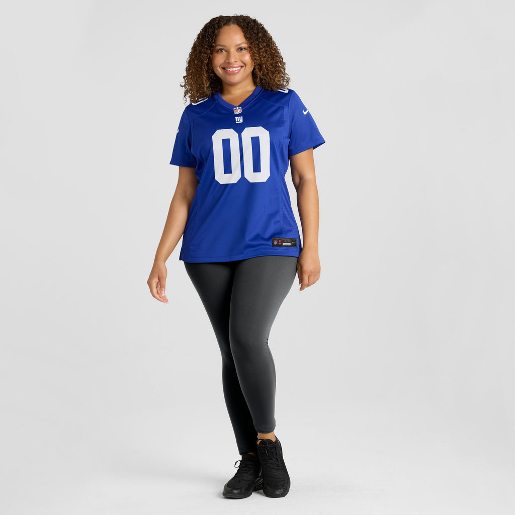 Women's New York Giants Odell Beckham Jr Nike Royal Team Game Jersey