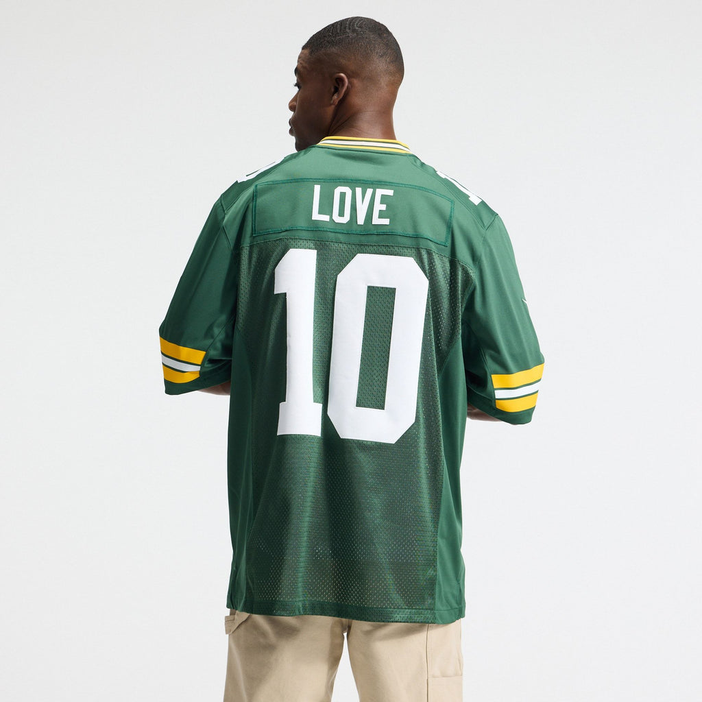 Men's Green Bay Packers Jordan Love Nike Green Vapor Untouchable Stitched Limited Jersey