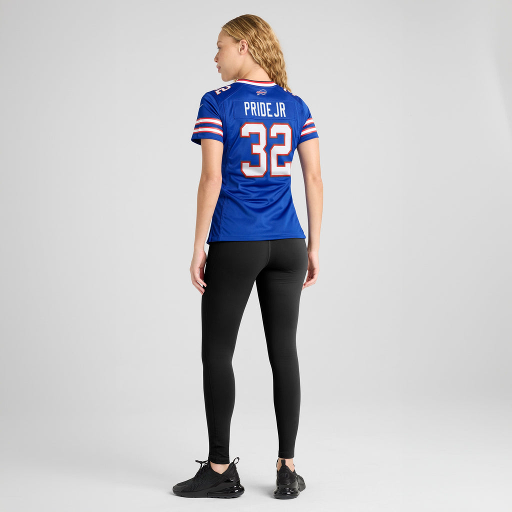Women's Buffalo Bills Toriano Pride Jr Nike Royal Team Game Jersey