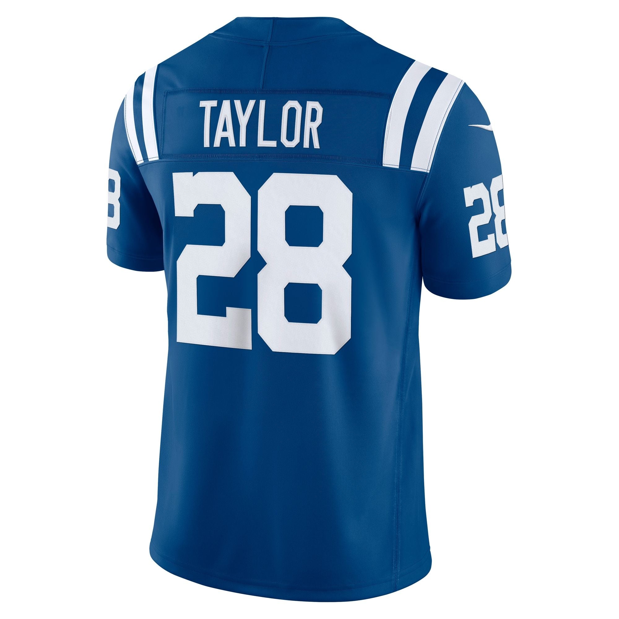 Men's Indianapolis Colts Jonathan Taylor Nike Royal Team Vapor Fuse Stitched Limited Jersey