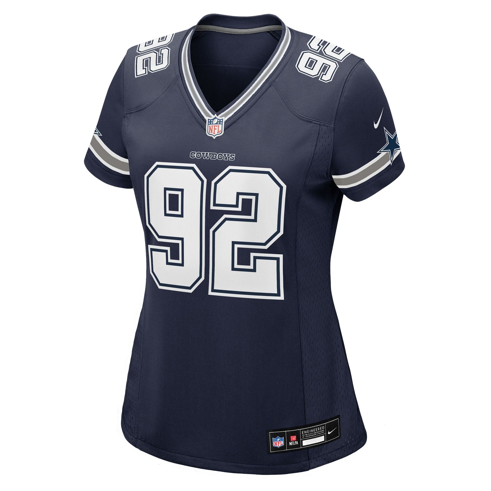 Women's Dallas Cowboys Quinnen Williams Nike Navy Team Game Jersey