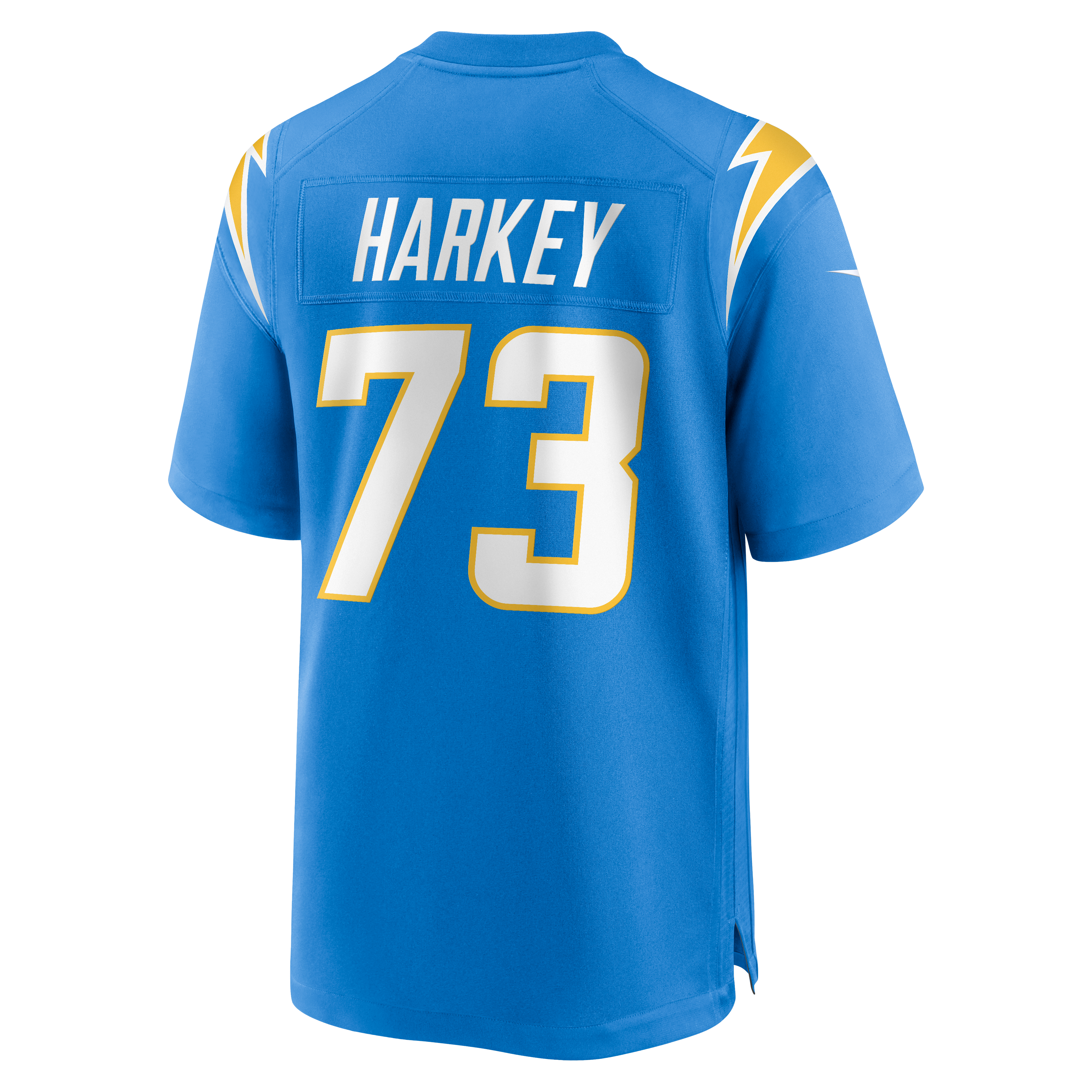 Men's Los Angeles Chargers Alex Harkey Nike Powder Blue Team Game Jersey