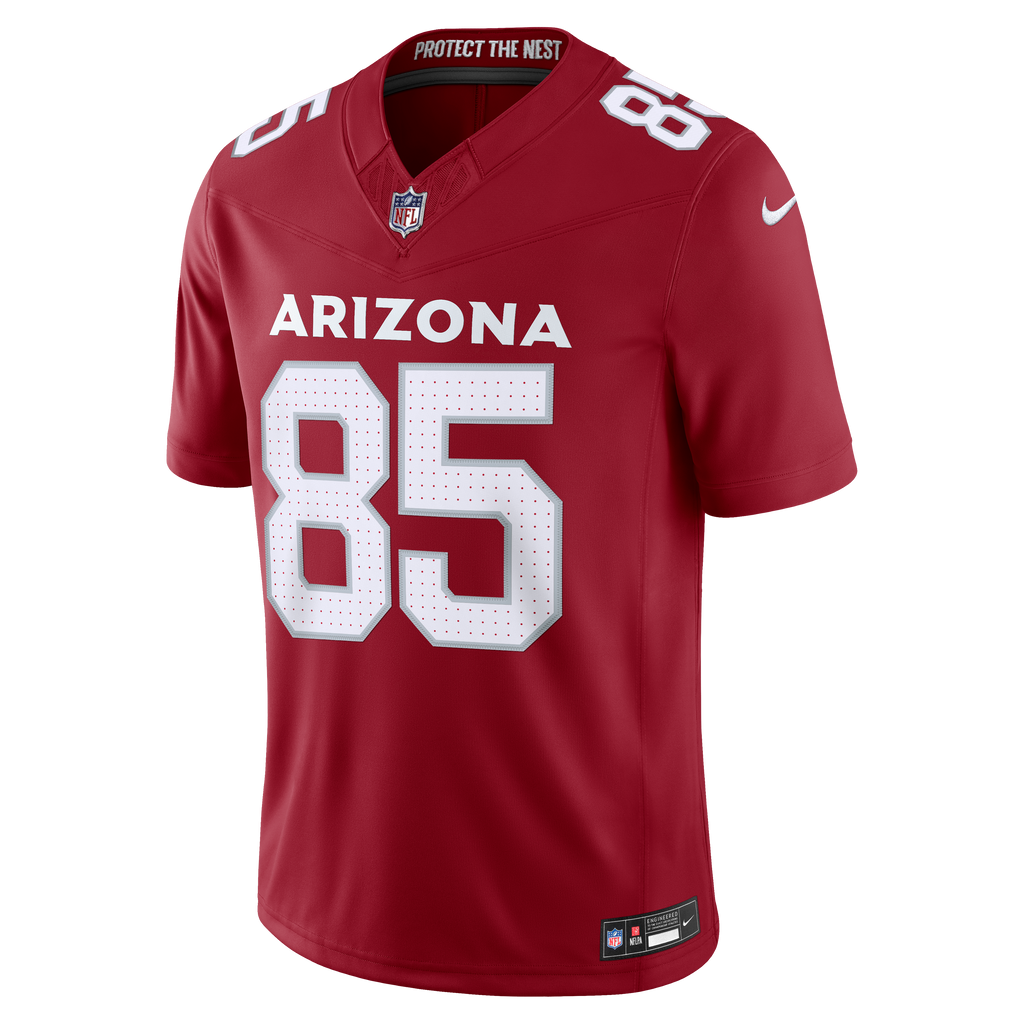 Men's Arizona Cardinals Trey Mcbride Nike Cardinal Team Vapor Fuse Stitched Limited Jersey