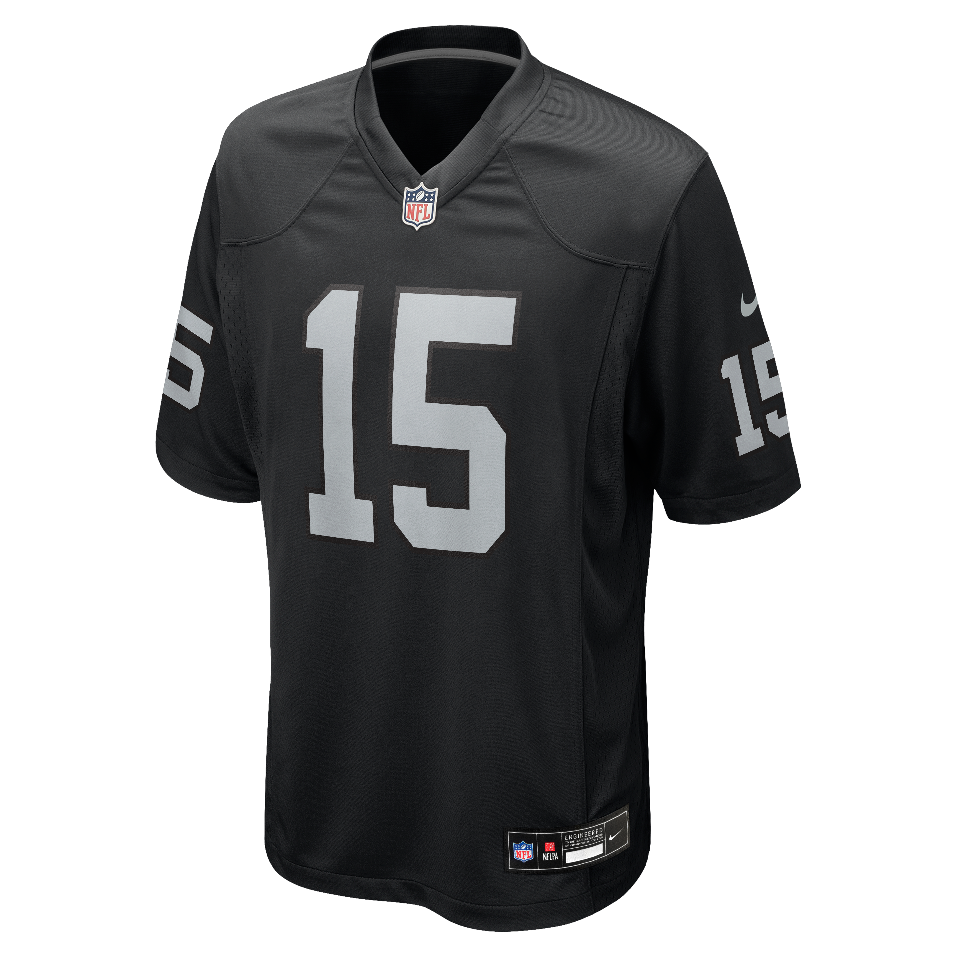 Men's Las Vegas Raiders Fernando Mendoza Nike Black 2026 Nfl Draft First Round Pick No 1 Team Game Jersey