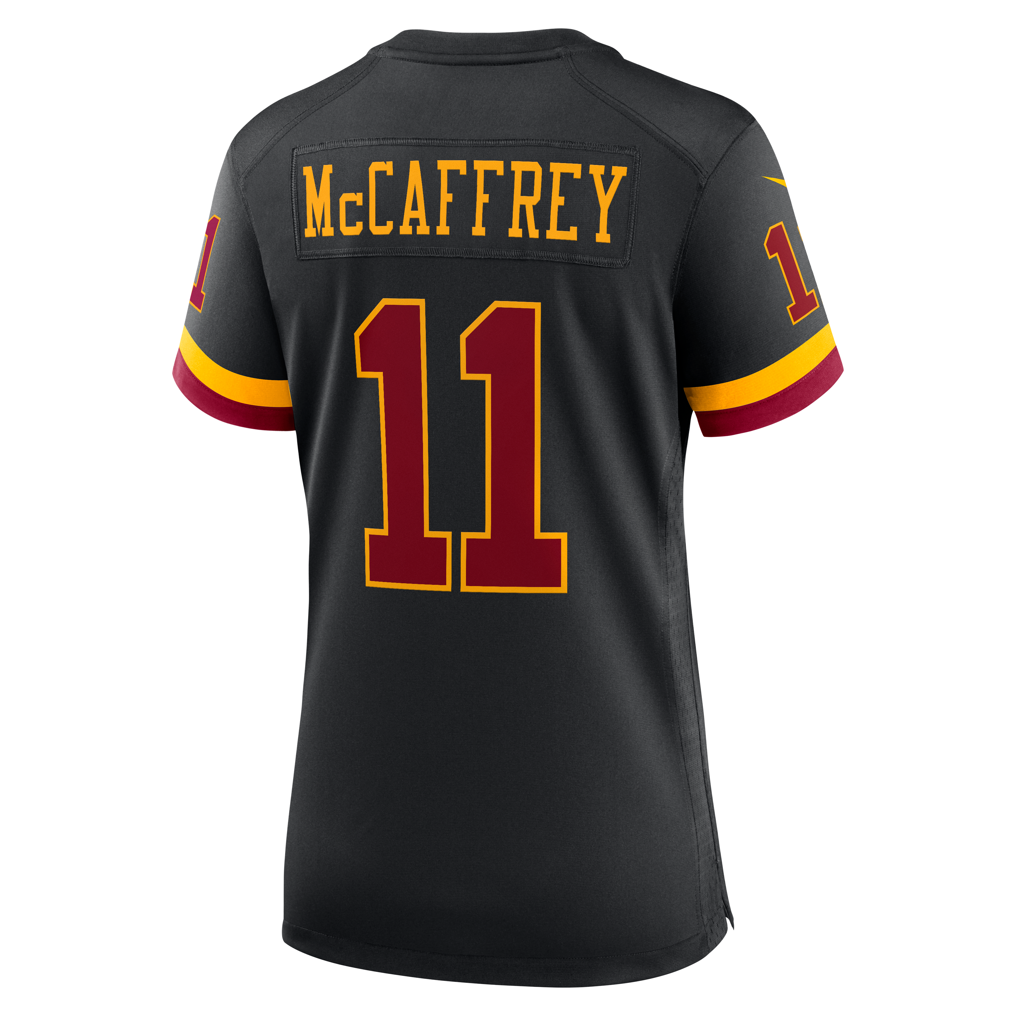 Women's Washington Commanders Luke Mccaffrey Nike Black Hail Raiser Alternate Game Jersey