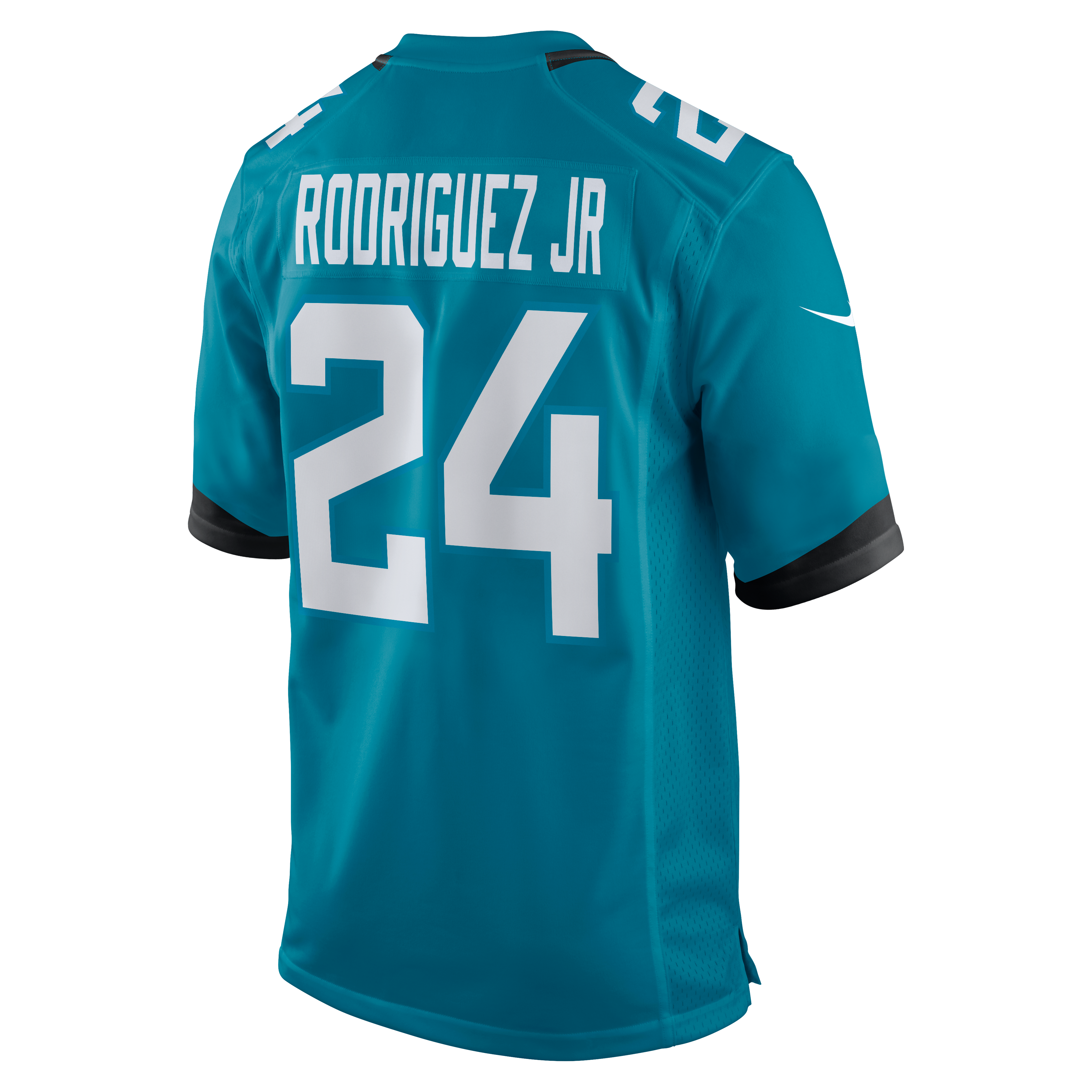 Men's Jacksonville Jaguars Chris Rodriguez Jr Nike Teal Team Game Jersey